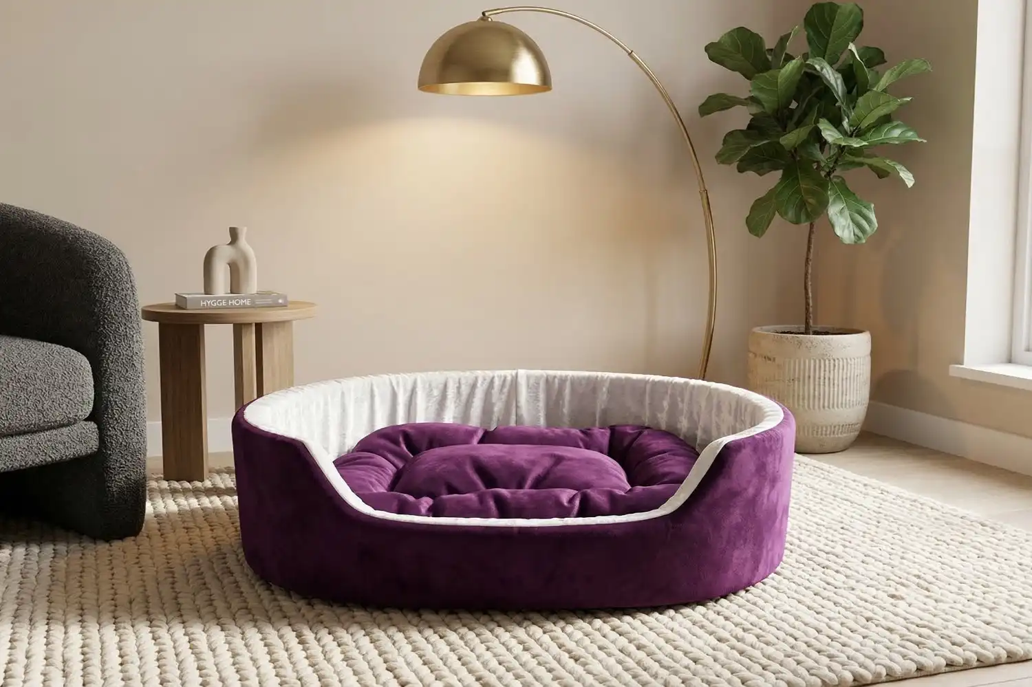 Simple Purple & White Dog Bed dog bed, premium dog bed, orthopedic dog bed, soft dog bed, pet bed for dogs, comfortable dog bed, washable dog bed, dog bed with cushion, premium orthopedic dog bed for large dogs, soft and comfortable dog bed with cushion, durable dog bed with PU foam support, luxury pet bed for small and medium dogs, breathable dog bed for summer and winter, stylish modern dog bed for home, lightweight dog bed easy to carry, dog bed with bone shape pillow, buy dog bed online India, best dog bed for home use, affordable premium dog bed, high quality pet bed India, dog bed under budget, cozy dog bed, luxury pet comfort bed, soft plush dog bed, designer dog bed, pet sleeping bed, dog sofa bed, dog lounger bed, pet sofa bed, round dog bed, donut dog bed, calming dog bed, anti anxiety dog bed, raised edge dog bed, bolster dog bed, dog bed with side support, dog bed with high walls, puppy bed, small dog bed, medium dog bed, large dog bed, extra large dog bed, indoor dog bed, home pet bed, dog sleeping cushion, thick padded dog bed, fluffy dog bed, soft foam dog bed, PU foam dog bed, fiber filled dog bed, eco friendly dog bed, skin friendly dog bed, hypoallergenic dog bed, non toxic pet bed, durable pet bedding, long lasting dog bed, tear resistant dog bed, chew resistant dog bed, easy to clean dog bed, machine washable pet bed, removable cover dog bed, portable dog bed, travel dog bed, foldable dog bed, lightweight pet bed, luxury dog sofa, premium pet mattress, designer pet furniture, modern pet bed, aesthetic dog bed, comfortable pet mattress, pet relaxation bed, cozy pet nest, warm dog bed for winter, cool breathable dog bed for summer, all season dog bed, anti slip base dog bed, waterproof dog bed, indoor luxury pet bed, dog bed for crate, dog bed for living room, pet accessories dog bed, best selling dog bed, trending pet products, affordable pet bedding India, online pet supplies India