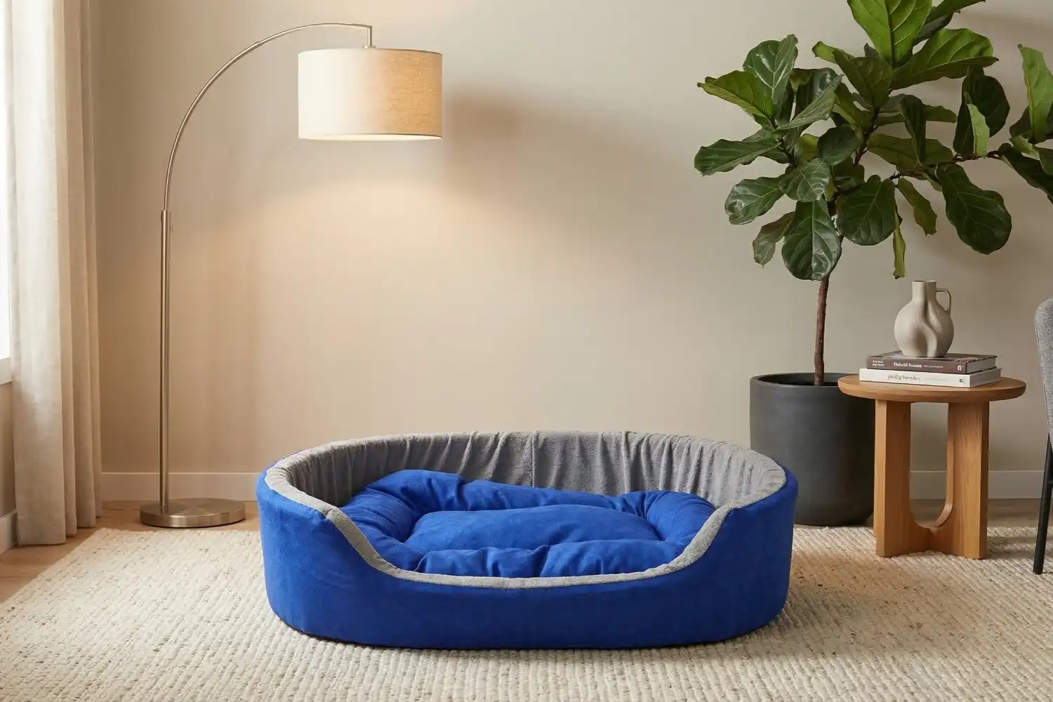 Simple Blue Gray Dog Bed dog bed, premium dog bed, orthopedic dog bed, soft dog bed, pet bed for dogs, comfortable dog bed, washable dog bed, dog bed with cushion, premium orthopedic dog bed for large dogs, soft and comfortable dog bed with cushion, durable dog bed with PU foam support, luxury pet bed for small and medium dogs, breathable dog bed for summer and winter, stylish modern dog bed for home, lightweight dog bed easy to carry, dog bed with bone shape pillow, buy dog bed online India, best dog bed for home use, affordable premium dog bed, high quality pet bed India, dog bed under budget, cozy dog bed, luxury pet comfort bed, soft plush dog bed, designer dog bed, pet sleeping bed, dog sofa bed, dog lounger bed, pet sofa bed, round dog bed, donut dog bed, calming dog bed, anti anxiety dog bed, raised edge dog bed, bolster dog bed, dog bed with side support, dog bed with high walls, puppy bed, small dog bed, medium dog bed, large dog bed, extra large dog bed, indoor dog bed, home pet bed, dog sleeping cushion, thick padded dog bed, fluffy dog bed, soft foam dog bed, PU foam dog bed, fiber filled dog bed, eco friendly dog bed, skin friendly dog bed, hypoallergenic dog bed, non toxic pet bed, durable pet bedding, long lasting dog bed, tear resistant dog bed, chew resistant dog bed, easy to clean dog bed, machine washable pet bed, removable cover dog bed, portable dog bed, travel dog bed, foldable dog bed, lightweight pet bed, luxury dog sofa, premium pet mattress, designer pet furniture, modern pet bed, aesthetic dog bed, comfortable pet mattress, pet relaxation bed, cozy pet nest, warm dog bed for winter, cool breathable dog bed for summer, all season dog bed, anti slip base dog bed, waterproof dog bed, indoor luxury pet bed, dog bed for crate, dog bed for living room, pet accessories dog bed, best selling dog bed, trending pet products, affordable pet bedding India, online pet supplies India