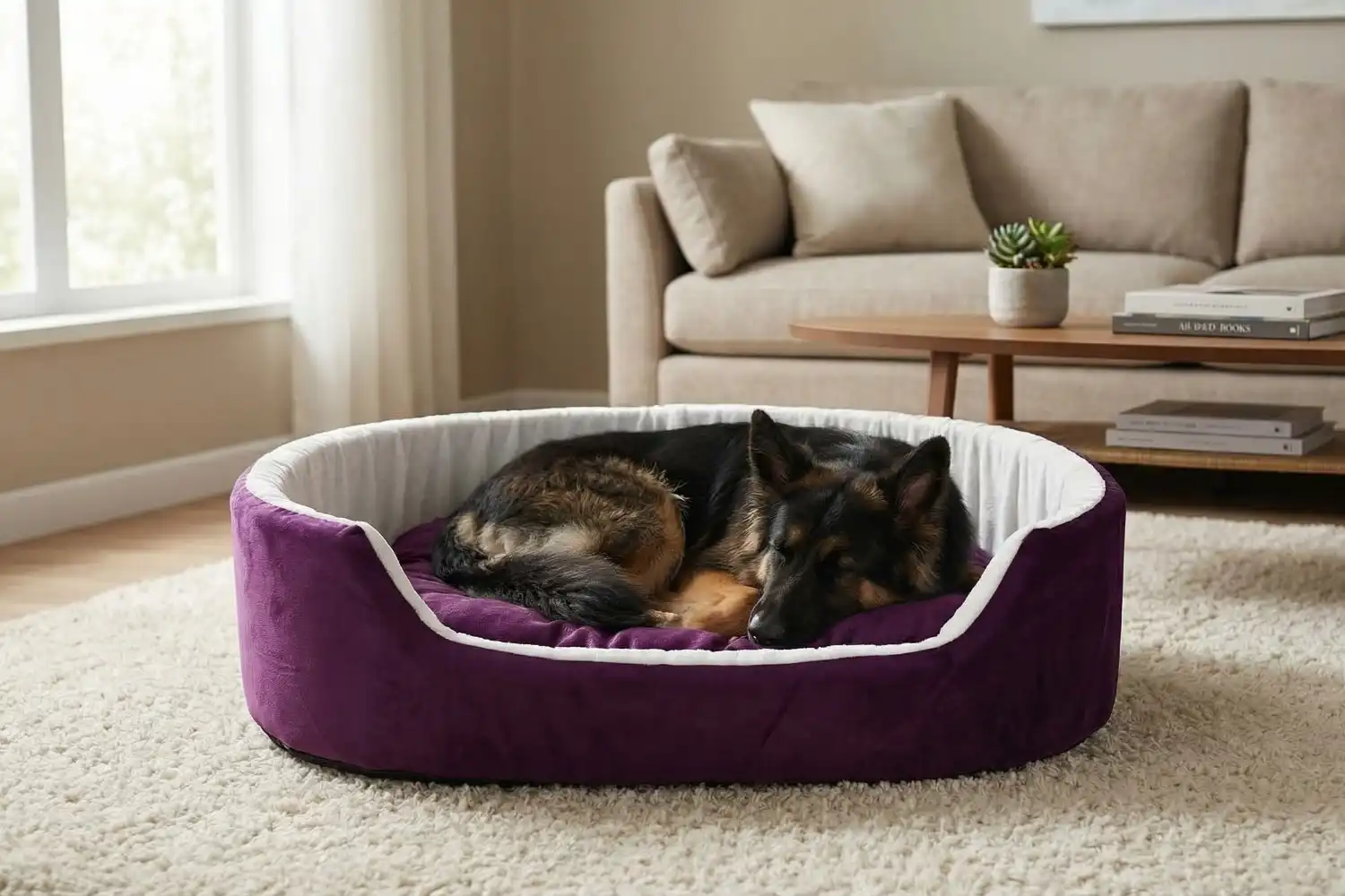 Simple Purple & White Dog Bed dog bed, premium dog bed, orthopedic dog bed, soft dog bed, pet bed for dogs, comfortable dog bed, washable dog bed, dog bed with cushion, premium orthopedic dog bed for large dogs, soft and comfortable dog bed with cushion, durable dog bed with PU foam support, luxury pet bed for small and medium dogs, breathable dog bed for summer and winter, stylish modern dog bed for home, lightweight dog bed easy to carry, dog bed with bone shape pillow, buy dog bed online India, best dog bed for home use, affordable premium dog bed, high quality pet bed India, dog bed under budget, cozy dog bed, luxury pet comfort bed, soft plush dog bed, designer dog bed, pet sleeping bed, dog sofa bed, dog lounger bed, pet sofa bed, round dog bed, donut dog bed, calming dog bed, anti anxiety dog bed, raised edge dog bed, bolster dog bed, dog bed with side support, dog bed with high walls, puppy bed, small dog bed, medium dog bed, large dog bed, extra large dog bed, indoor dog bed, home pet bed, dog sleeping cushion, thick padded dog bed, fluffy dog bed, soft foam dog bed, PU foam dog bed, fiber filled dog bed, eco friendly dog bed, skin friendly dog bed, hypoallergenic dog bed, non toxic pet bed, durable pet bedding, long lasting dog bed, tear resistant dog bed, chew resistant dog bed, easy to clean dog bed, machine washable pet bed, removable cover dog bed, portable dog bed, travel dog bed, foldable dog bed, lightweight pet bed, luxury dog sofa, premium pet mattress, designer pet furniture, modern pet bed, aesthetic dog bed, comfortable pet mattress, pet relaxation bed, cozy pet nest, warm dog bed for winter, cool breathable dog bed for summer, all season dog bed, anti slip base dog bed, waterproof dog bed, indoor luxury pet bed, dog bed for crate, dog bed for living room, pet accessories dog bed, best selling dog bed, trending pet products, affordable pet bedding India, online pet supplies India