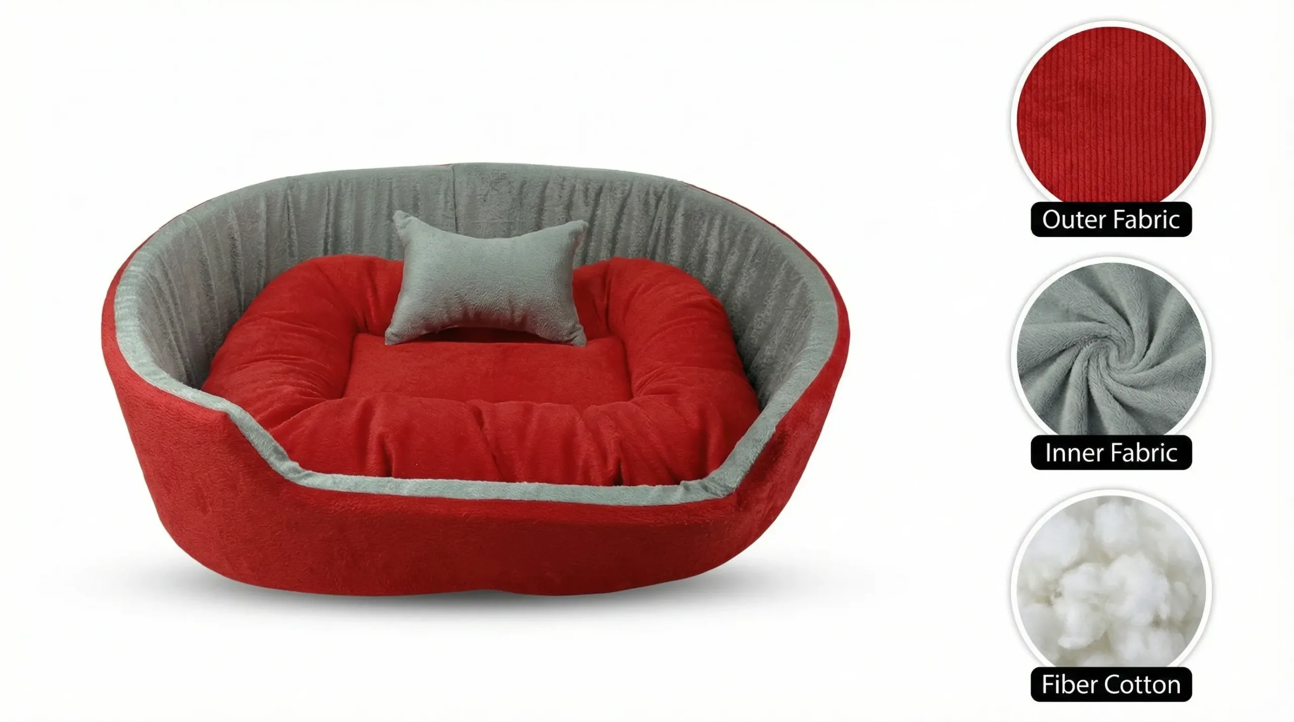 Red Gray Dog Bed With Pillow dog bed, premium dog bed, orthopedic dog bed, soft dog bed, pet bed for dogs, comfortable dog bed, washable dog bed, dog bed with cushion, premium orthopedic dog bed for large dogs, soft and comfortable dog bed with cushion, durable dog bed with PU foam support, luxury pet bed for small and medium dogs, breathable dog bed for summer and winter, stylish modern dog bed for home, lightweight dog bed easy to carry, dog bed with bone shape pillow, buy dog bed online India, best dog bed for home use, affordable premium dog bed, high quality pet bed India, dog bed under budget, cozy dog bed, luxury pet comfort bed, soft plush dog bed, designer dog bed, pet sleeping bed, dog sofa bed, dog lounger bed, pet sofa bed, round dog bed, donut dog bed, calming dog bed, anti anxiety dog bed, raised edge dog bed, bolster dog bed, dog bed with side support, dog bed with high walls, puppy bed, small dog bed, medium dog bed, large dog bed, extra large dog bed, indoor dog bed, home pet bed, dog sleeping cushion, thick padded dog bed, fluffy dog bed, soft foam dog bed, PU foam dog bed, fiber filled dog bed, eco friendly dog bed, skin friendly dog bed, hypoallergenic dog bed, non toxic pet bed, durable pet bedding, long lasting dog bed, tear resistant dog bed, chew resistant dog bed, easy to clean dog bed, machine washable pet bed, removable cover dog bed, portable dog bed, travel dog bed, foldable dog bed, lightweight pet bed, luxury dog sofa, premium pet mattress, designer pet furniture, modern pet bed, aesthetic dog bed, comfortable pet mattress, pet relaxation bed, cozy pet nest, warm dog bed for winter, cool breathable dog bed for summer, all season dog bed, anti slip base dog bed, waterproof dog bed, indoor luxury pet bed, dog bed for crate, dog bed for living room, pet accessories dog bed, best selling dog bed, trending pet products, affordable pet bedding India, online pet supplies India