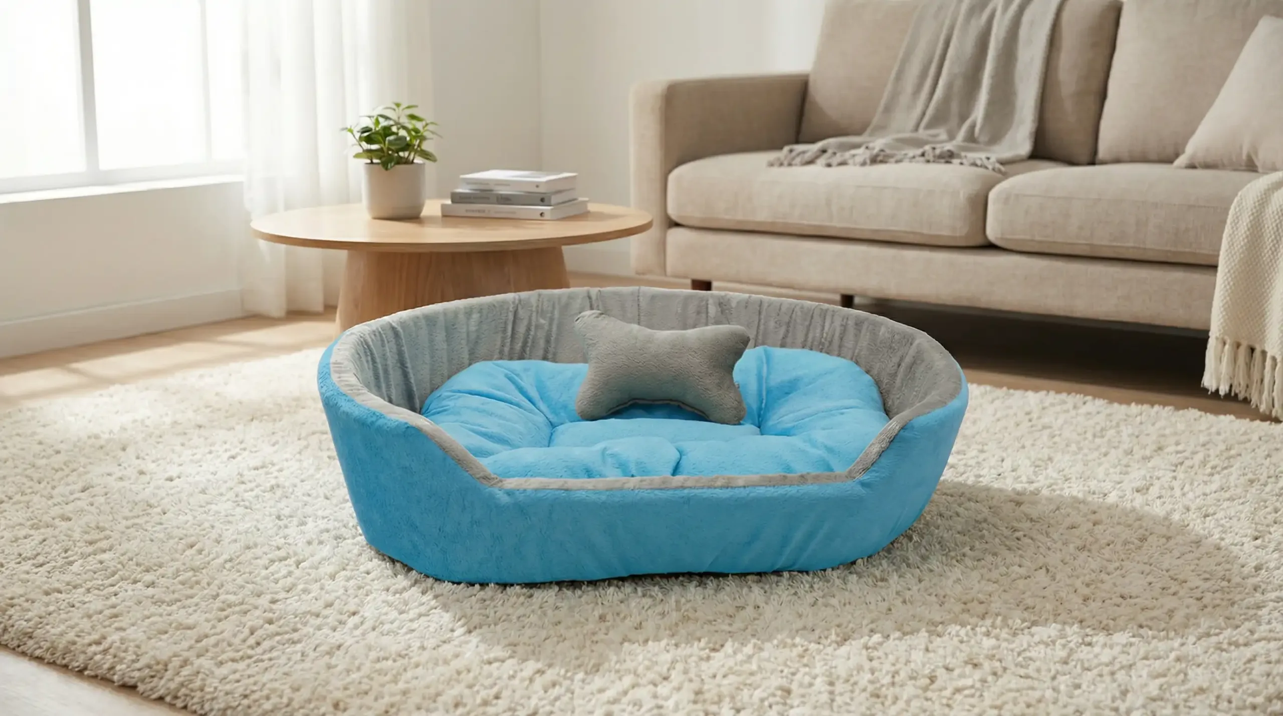 Sky Blue Gray Dog Bed With Pillow dog bed, premium dog bed, orthopedic dog bed, soft dog bed, pet bed for dogs, comfortable dog bed, washable dog bed, dog bed with cushion, premium orthopedic dog bed for large dogs, soft and comfortable dog bed with cushion, durable dog bed with PU foam support, luxury pet bed for small and medium dogs, breathable dog bed for summer and winter, stylish modern dog bed for home, lightweight dog bed easy to carry, dog bed with bone shape pillow, buy dog bed online India, best dog bed for home use, affordable premium dog bed, high quality pet bed India, dog bed under budget, cozy dog bed, luxury pet comfort bed, soft plush dog bed, designer dog bed, pet sleeping bed, dog sofa bed, dog lounger bed, pet sofa bed, round dog bed, donut dog bed, calming dog bed, anti anxiety dog bed, raised edge dog bed, bolster dog bed, dog bed with side support, dog bed with high walls, puppy bed, small dog bed, medium dog bed, large dog bed, extra large dog bed, indoor dog bed, home pet bed, dog sleeping cushion, thick padded dog bed, fluffy dog bed, soft foam dog bed, PU foam dog bed, fiber filled dog bed, eco friendly dog bed, skin friendly dog bed, hypoallergenic dog bed, non toxic pet bed, durable pet bedding, long lasting dog bed, tear resistant dog bed, chew resistant dog bed, easy to clean dog bed, machine washable pet bed, removable cover dog bed, portable dog bed, travel dog bed, foldable dog bed, lightweight pet bed, luxury dog sofa, premium pet mattress, designer pet furniture, modern pet bed, aesthetic dog bed, comfortable pet mattress, pet relaxation bed, cozy pet nest, warm dog bed for winter, cool breathable dog bed for summer, all season dog bed, anti slip base dog bed, waterproof dog bed, indoor luxury pet bed, dog bed for crate, dog bed for living room, pet accessories dog bed, best selling dog bed, trending pet products, affordable pet bedding India, online pet supplies India