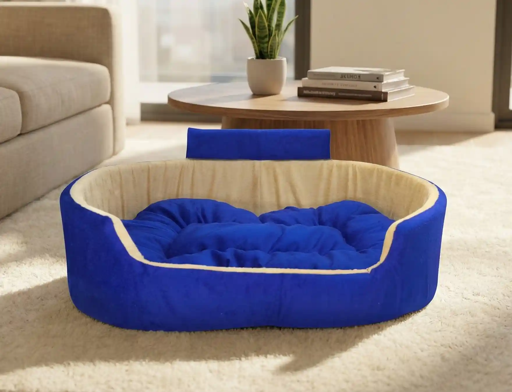 Blue Cream Dog Bed With Collar Bolster Orthopedic Dog Bed, dog bed, premium dog bed, orthopedic dog bed, soft dog bed, pet bed for dogs, comfortable dog bed, washable dog bed, dog bed with cushion, premium orthopedic dog bed for large dogs, soft and comfortable dog bed with cushion, durable dog bed with PU foam support, luxury pet bed for small and medium dogs, breathable dog bed for summer and winter, stylish modern dog bed for home, lightweight dog bed easy to carry, dog bed with bone shape pillow, buy dog bed online India, best dog bed for home use, affordable premium dog bed, high quality pet bed India, dog bed under budget, cozy dog bed, luxury pet comfort bed, soft plush dog bed, designer dog bed, pet sleeping bed, dog sofa bed, dog lounger bed, pet sofa bed, round dog bed, donut dog bed, calming dog bed, anti anxiety dog bed, raised edge dog bed, bolster dog bed, dog bed with side support, dog bed with high walls, puppy bed, small dog bed, medium dog bed, large dog bed, extra large dog bed, indoor dog bed, home pet bed, dog sleeping cushion, thick padded dog bed, fluffy dog bed, soft foam dog bed, PU foam dog bed, fiber filled dog bed, eco friendly dog bed, skin friendly dog bed, hypoallergenic dog bed, non toxic pet bed, durable pet bedding, long lasting dog bed, tear resistant dog bed, chew resistant dog bed, easy to clean dog bed, machine washable pet bed, removable cover dog bed, portable dog bed, travel dog bed, foldable dog bed, lightweight pet bed, luxury dog sofa, premium pet mattress, designer pet furniture, modern pet bed, aesthetic dog bed, comfortable pet mattress, pet relaxation bed, cozy pet nest, warm dog bed for winter, cool breathable dog bed for summer, all season dog bed, anti slip base dog bed, waterproof dog bed, indoor luxury pet bed, dog bed for crate, dog bed for living room, pet accessories dog bed, best selling dog bed, trending pet products, affordable pet bedding India, online pet supplies India