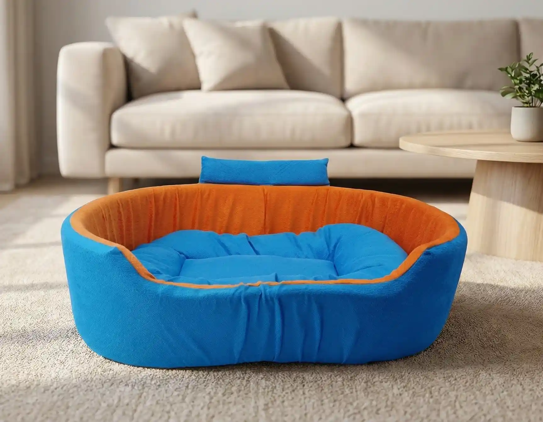Skyblue Orange Dog Bed With Collar Bolster Orthopedic Dog Bed, dog bed, premium dog bed, orthopedic dog bed, soft dog bed, pet bed for dogs, comfortable dog bed, washable dog bed, dog bed with cushion, premium orthopedic dog bed for large dogs, soft and comfortable dog bed with cushion, durable dog bed with PU foam support, luxury pet bed for small and medium dogs, breathable dog bed for summer and winter, stylish modern dog bed for home, lightweight dog bed easy to carry, dog bed with bone shape pillow, buy dog bed online India, best dog bed for home use, affordable premium dog bed, high quality pet bed India, dog bed under budget, cozy dog bed, luxury pet comfort bed, soft plush dog bed, designer dog bed, pet sleeping bed, dog sofa bed, dog lounger bed, pet sofa bed, round dog bed, donut dog bed, calming dog bed, anti anxiety dog bed, raised edge dog bed, bolster dog bed, dog bed with side support, dog bed with high walls, puppy bed, small dog bed, medium dog bed, large dog bed, extra large dog bed, indoor dog bed, home pet bed, dog sleeping cushion, thick padded dog bed, fluffy dog bed, soft foam dog bed, PU foam dog bed, fiber filled dog bed, eco friendly dog bed, skin friendly dog bed, hypoallergenic dog bed, non toxic pet bed, durable pet bedding, long lasting dog bed, tear resistant dog bed, chew resistant dog bed, easy to clean dog bed, machine washable pet bed, removable cover dog bed, portable dog bed, travel dog bed, foldable dog bed, lightweight pet bed, luxury dog sofa, premium pet mattress, designer pet furniture, modern pet bed, aesthetic dog bed, comfortable pet mattress, pet relaxation bed, cozy pet nest, warm dog bed for winter, cool breathable dog bed for summer, all season dog bed, anti slip base dog bed, waterproof dog bed, indoor luxury pet bed, dog bed for crate, dog bed for living room, pet accessories dog bed, best selling dog bed, trending pet products, affordable pet bedding India, online pet supplies India