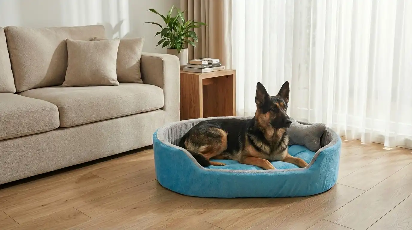 Sky Blue Gray Dog Bed With Pillow dog bed, premium dog bed, orthopedic dog bed, soft dog bed, pet bed for dogs, comfortable dog bed, washable dog bed, dog bed with cushion, premium orthopedic dog bed for large dogs, soft and comfortable dog bed with cushion, durable dog bed with PU foam support, luxury pet bed for small and medium dogs, breathable dog bed for summer and winter, stylish modern dog bed for home, lightweight dog bed easy to carry, dog bed with bone shape pillow, buy dog bed online India, best dog bed for home use, affordable premium dog bed, high quality pet bed India, dog bed under budget, cozy dog bed, luxury pet comfort bed, soft plush dog bed, designer dog bed, pet sleeping bed, dog sofa bed, dog lounger bed, pet sofa bed, round dog bed, donut dog bed, calming dog bed, anti anxiety dog bed, raised edge dog bed, bolster dog bed, dog bed with side support, dog bed with high walls, puppy bed, small dog bed, medium dog bed, large dog bed, extra large dog bed, indoor dog bed, home pet bed, dog sleeping cushion, thick padded dog bed, fluffy dog bed, soft foam dog bed, PU foam dog bed, fiber filled dog bed, eco friendly dog bed, skin friendly dog bed, hypoallergenic dog bed, non toxic pet bed, durable pet bedding, long lasting dog bed, tear resistant dog bed, chew resistant dog bed, easy to clean dog bed, machine washable pet bed, removable cover dog bed, portable dog bed, travel dog bed, foldable dog bed, lightweight pet bed, luxury dog sofa, premium pet mattress, designer pet furniture, modern pet bed, aesthetic dog bed, comfortable pet mattress, pet relaxation bed, cozy pet nest, warm dog bed for winter, cool breathable dog bed for summer, all season dog bed, anti slip base dog bed, waterproof dog bed, indoor luxury pet bed, dog bed for crate, dog bed for living room, pet accessories dog bed, best selling dog bed, trending pet products, affordable pet bedding India, online pet supplies India