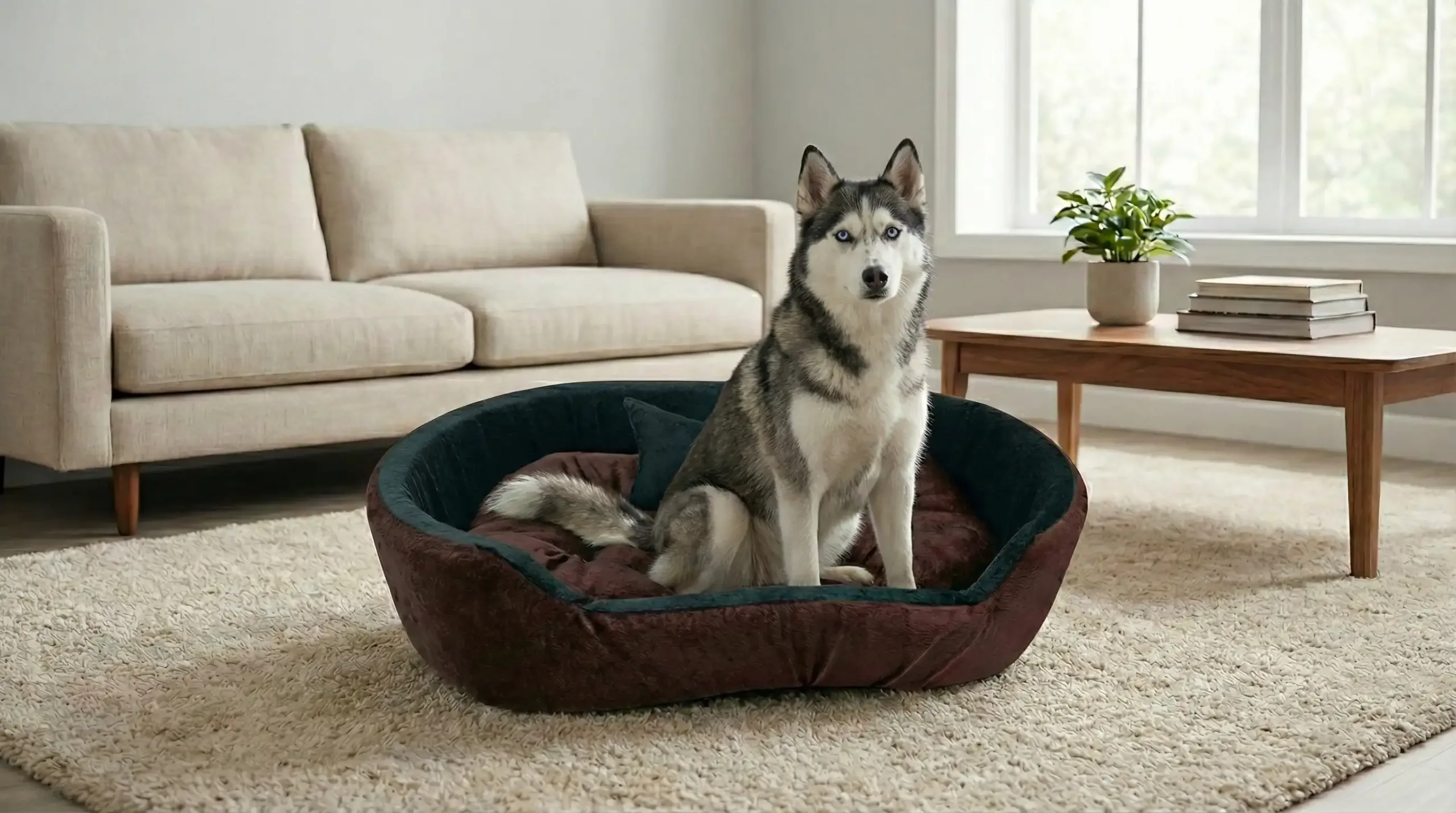 Brown Black Dog Bed With Pillow dog bed, premium dog bed, orthopedic dog bed, soft dog bed, pet bed for dogs, comfortable dog bed, washable dog bed, dog bed with cushion, premium orthopedic dog bed for large dogs, soft and comfortable dog bed with cushion, durable dog bed with PU foam support, luxury pet bed for small and medium dogs, breathable dog bed for summer and winter, stylish modern dog bed for home, lightweight dog bed easy to carry, dog bed with bone shape pillow, buy dog bed online India, best dog bed for home use, affordable premium dog bed, high quality pet bed India, dog bed under budget, cozy dog bed, luxury pet comfort bed, soft plush dog bed, designer dog bed, pet sleeping bed, dog sofa bed, dog lounger bed, pet sofa bed, round dog bed, donut dog bed, calming dog bed, anti anxiety dog bed, raised edge dog bed, bolster dog bed, dog bed with side support, dog bed with high walls, puppy bed, small dog bed, medium dog bed, large dog bed, extra large dog bed, indoor dog bed, home pet bed, dog sleeping cushion, thick padded dog bed, fluffy dog bed, soft foam dog bed, PU foam dog bed, fiber filled dog bed, eco friendly dog bed, skin friendly dog bed, hypoallergenic dog bed, non toxic pet bed, durable pet bedding, long lasting dog bed, tear resistant dog bed, chew resistant dog bed, easy to clean dog bed, machine washable pet bed, removable cover dog bed, portable dog bed, travel dog bed, foldable dog bed, lightweight pet bed, luxury dog sofa, premium pet mattress, designer pet furniture, modern pet bed, aesthetic dog bed, comfortable pet mattress, pet relaxation bed, cozy pet nest, warm dog bed for winter, cool breathable dog bed for summer, all season dog bed, anti slip base dog bed, waterproof dog bed, indoor luxury pet bed, dog bed for crate, dog bed for living room, pet accessories dog bed, best selling dog bed, trending pet products, affordable pet bedding India, online pet supplies India