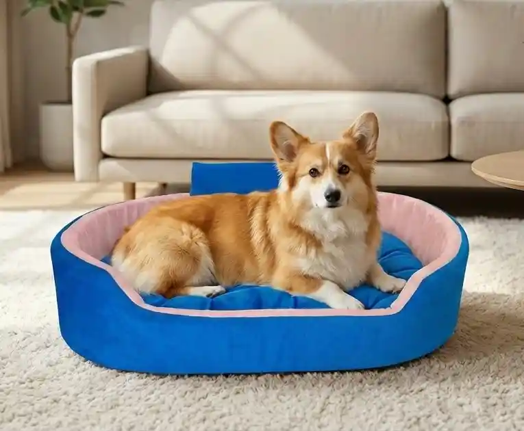 Skyblue Baby Pink Dog Bed With Collar Bolster Orthopedic Dog Bed, dog bed, premium dog bed, orthopedic dog bed, soft dog bed, pet bed for dogs, comfortable dog bed, washable dog bed, dog bed with cushion, premium orthopedic dog bed for large dogs, soft and comfortable dog bed with cushion, durable dog bed with PU foam support, luxury pet bed for small and medium dogs, breathable dog bed for summer and winter, stylish modern dog bed for home, lightweight dog bed easy to carry, dog bed with bone shape pillow, buy dog bed online India, best dog bed for home use, affordable premium dog bed, high quality pet bed India, dog bed under budget, cozy dog bed, luxury pet comfort bed, soft plush dog bed, designer dog bed, pet sleeping bed, dog sofa bed, dog lounger bed, pet sofa bed, round dog bed, donut dog bed, calming dog bed, anti anxiety dog bed, raised edge dog bed, bolster dog bed, dog bed with side support, dog bed with high walls, puppy bed, small dog bed, medium dog bed, large dog bed, extra large dog bed, indoor dog bed, home pet bed, dog sleeping cushion, thick padded dog bed, fluffy dog bed, soft foam dog bed, PU foam dog bed, fiber filled dog bed, eco friendly dog bed, skin friendly dog bed, hypoallergenic dog bed, non toxic pet bed, durable pet bedding, long lasting dog bed, tear resistant dog bed, chew resistant dog bed, easy to clean dog bed, machine washable pet bed, removable cover dog bed, portable dog bed, travel dog bed, foldable dog bed, lightweight pet bed, luxury dog sofa, premium pet mattress, designer pet furniture, modern pet bed, aesthetic dog bed, comfortable pet mattress, pet relaxation bed, cozy pet nest, warm dog bed for winter, cool breathable dog bed for summer, all season dog bed, anti slip base dog bed, waterproof dog bed, indoor luxury pet bed, dog bed for crate, dog bed for living room, pet accessories dog bed, best selling dog bed, trending pet products, affordable pet bedding India, online pet supplies India