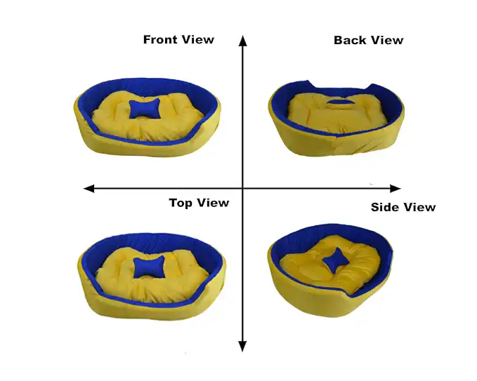 Yellow Blue Dog Bed With Pillow dog bed, premium dog bed, orthopedic dog bed, soft dog bed, pet bed for dogs, comfortable dog bed, washable dog bed, dog bed with cushion, premium orthopedic dog bed for large dogs, soft and comfortable dog bed with cushion, durable dog bed with PU foam support, luxury pet bed for small and medium dogs, breathable dog bed for summer and winter, stylish modern dog bed for home, lightweight dog bed easy to carry, dog bed with bone shape pillow, buy dog bed online India, best dog bed for home use, affordable premium dog bed, high quality pet bed India, dog bed under budget, cozy dog bed, luxury pet comfort bed, soft plush dog bed, designer dog bed, pet sleeping bed, dog sofa bed, dog lounger bed, pet sofa bed, round dog bed, donut dog bed, calming dog bed, anti anxiety dog bed, raised edge dog bed, bolster dog bed, dog bed with side support, dog bed with high walls, puppy bed, small dog bed, medium dog bed, large dog bed, extra large dog bed, indoor dog bed, home pet bed, dog sleeping cushion, thick padded dog bed, fluffy dog bed, soft foam dog bed, PU foam dog bed, fiber filled dog bed, eco friendly dog bed, skin friendly dog bed, hypoallergenic dog bed, non toxic pet bed, durable pet bedding, long lasting dog bed, tear resistant dog bed, chew resistant dog bed, easy to clean dog bed, machine washable pet bed, removable cover dog bed, portable dog bed, travel dog bed, foldable dog bed, lightweight pet bed, luxury dog sofa, premium pet mattress, designer pet furniture, modern pet bed, aesthetic dog bed, comfortable pet mattress, pet relaxation bed, cozy pet nest, warm dog bed for winter, cool breathable dog bed for summer, all season dog bed, anti slip base dog bed, waterproof dog bed, indoor luxury pet bed, dog bed for crate, dog bed for living room, pet accessories dog bed, best selling dog bed, trending pet products, affordable pet bedding India, online pet supplies India