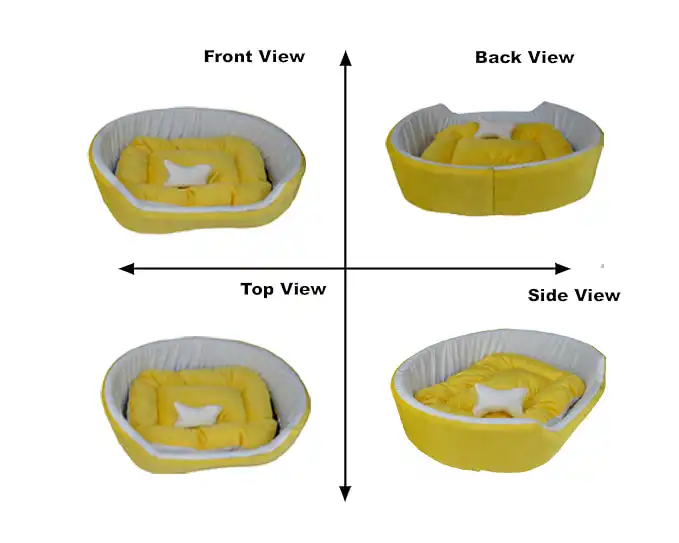 Yellow White Dog Bed With Pillow dog bed, premium dog bed, orthopedic dog bed, soft dog bed, pet bed for dogs, comfortable dog bed, washable dog bed, dog bed with cushion, premium orthopedic dog bed for large dogs, soft and comfortable dog bed with cushion, durable dog bed with PU foam support, luxury pet bed for small and medium dogs, breathable dog bed for summer and winter, stylish modern dog bed for home, lightweight dog bed easy to carry, dog bed with bone shape pillow, buy dog bed online India, best dog bed for home use, affordable premium dog bed, high quality pet bed India, dog bed under budget, cozy dog bed, luxury pet comfort bed, soft plush dog bed, designer dog bed, pet sleeping bed, dog sofa bed, dog lounger bed, pet sofa bed, round dog bed, donut dog bed, calming dog bed, anti anxiety dog bed, raised edge dog bed, bolster dog bed, dog bed with side support, dog bed with high walls, puppy bed, small dog bed, medium dog bed, large dog bed, extra large dog bed, indoor dog bed, home pet bed, dog sleeping cushion, thick padded dog bed, fluffy dog bed, soft foam dog bed, PU foam dog bed, fiber filled dog bed, eco friendly dog bed, skin friendly dog bed, hypoallergenic dog bed, non toxic pet bed, durable pet bedding, long lasting dog bed, tear resistant dog bed, chew resistant dog bed, easy to clean dog bed, machine washable pet bed, removable cover dog bed, portable dog bed, travel dog bed, foldable dog bed, lightweight pet bed, luxury dog sofa, premium pet mattress, designer pet furniture, modern pet bed, aesthetic dog bed, comfortable pet mattress, pet relaxation bed, cozy pet nest, warm dog bed for winter, cool breathable dog bed for summer, all season dog bed, anti slip base dog bed, waterproof dog bed, indoor luxury pet bed, dog bed for crate, dog bed for living room, pet accessories dog bed, best selling dog bed, trending pet products, affordable pet bedding India, online pet supplies India