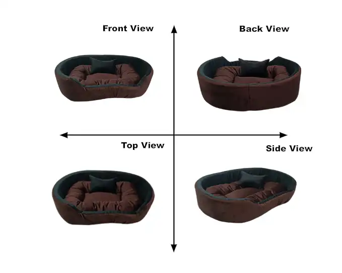 Brown Black Dog Bed With Pillow dog bed, premium dog bed, orthopedic dog bed, soft dog bed, pet bed for dogs, comfortable dog bed, washable dog bed, dog bed with cushion, premium orthopedic dog bed for large dogs, soft and comfortable dog bed with cushion, durable dog bed with PU foam support, luxury pet bed for small and medium dogs, breathable dog bed for summer and winter, stylish modern dog bed for home, lightweight dog bed easy to carry, dog bed with bone shape pillow, buy dog bed online India, best dog bed for home use, affordable premium dog bed, high quality pet bed India, dog bed under budget, cozy dog bed, luxury pet comfort bed, soft plush dog bed, designer dog bed, pet sleeping bed, dog sofa bed, dog lounger bed, pet sofa bed, round dog bed, donut dog bed, calming dog bed, anti anxiety dog bed, raised edge dog bed, bolster dog bed, dog bed with side support, dog bed with high walls, puppy bed, small dog bed, medium dog bed, large dog bed, extra large dog bed, indoor dog bed, home pet bed, dog sleeping cushion, thick padded dog bed, fluffy dog bed, soft foam dog bed, PU foam dog bed, fiber filled dog bed, eco friendly dog bed, skin friendly dog bed, hypoallergenic dog bed, non toxic pet bed, durable pet bedding, long lasting dog bed, tear resistant dog bed, chew resistant dog bed, easy to clean dog bed, machine washable pet bed, removable cover dog bed, portable dog bed, travel dog bed, foldable dog bed, lightweight pet bed, luxury dog sofa, premium pet mattress, designer pet furniture, modern pet bed, aesthetic dog bed, comfortable pet mattress, pet relaxation bed, cozy pet nest, warm dog bed for winter, cool breathable dog bed for summer, all season dog bed, anti slip base dog bed, waterproof dog bed, indoor luxury pet bed, dog bed for crate, dog bed for living room, pet accessories dog bed, best selling dog bed, trending pet products, affordable pet bedding India, online pet supplies India