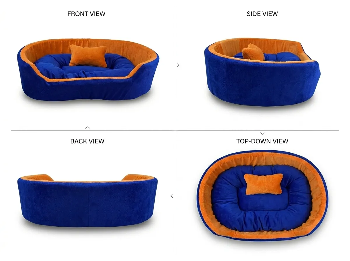 Blue Orange Dog Bed With Pillow dog bed, premium dog bed, orthopedic dog bed, soft dog bed, pet bed for dogs, comfortable dog bed, washable dog bed, dog bed with cushion, premium orthopedic dog bed for large dogs, soft and comfortable dog bed with cushion, durable dog bed with PU foam support, luxury pet bed for small and medium dogs, breathable dog bed for summer and winter, stylish modern dog bed for home, lightweight dog bed easy to carry, dog bed with bone shape pillow, buy dog bed online India, best dog bed for home use, affordable premium dog bed, high quality pet bed India, dog bed under budget, cozy dog bed, luxury pet comfort bed, soft plush dog bed, designer dog bed, pet sleeping bed, dog sofa bed, dog lounger bed, pet sofa bed, round dog bed, donut dog bed, calming dog bed, anti anxiety dog bed, raised edge dog bed, bolster dog bed, dog bed with side support, dog bed with high walls, puppy bed, small dog bed, medium dog bed, large dog bed, extra large dog bed, indoor dog bed, home pet bed, dog sleeping cushion, thick padded dog bed, fluffy dog bed, soft foam dog bed, PU foam dog bed, fiber filled dog bed, eco friendly dog bed, skin friendly dog bed, hypoallergenic dog bed, non toxic pet bed, durable pet bedding, long lasting dog bed, tear resistant dog bed, chew resistant dog bed, easy to clean dog bed, machine washable pet bed, removable cover dog bed, portable dog bed, travel dog bed, foldable dog bed, lightweight pet bed, luxury dog sofa, premium pet mattress, designer pet furniture, modern pet bed, aesthetic dog bed, comfortable pet mattress, pet relaxation bed, cozy pet nest, warm dog bed for winter, cool breathable dog bed for summer, all season dog bed, anti slip base dog bed, waterproof dog bed, indoor luxury pet bed, dog bed for crate, dog bed for living room, pet accessories dog bed, best selling dog bed, trending pet products, affordable pet bedding India, online pet supplies India