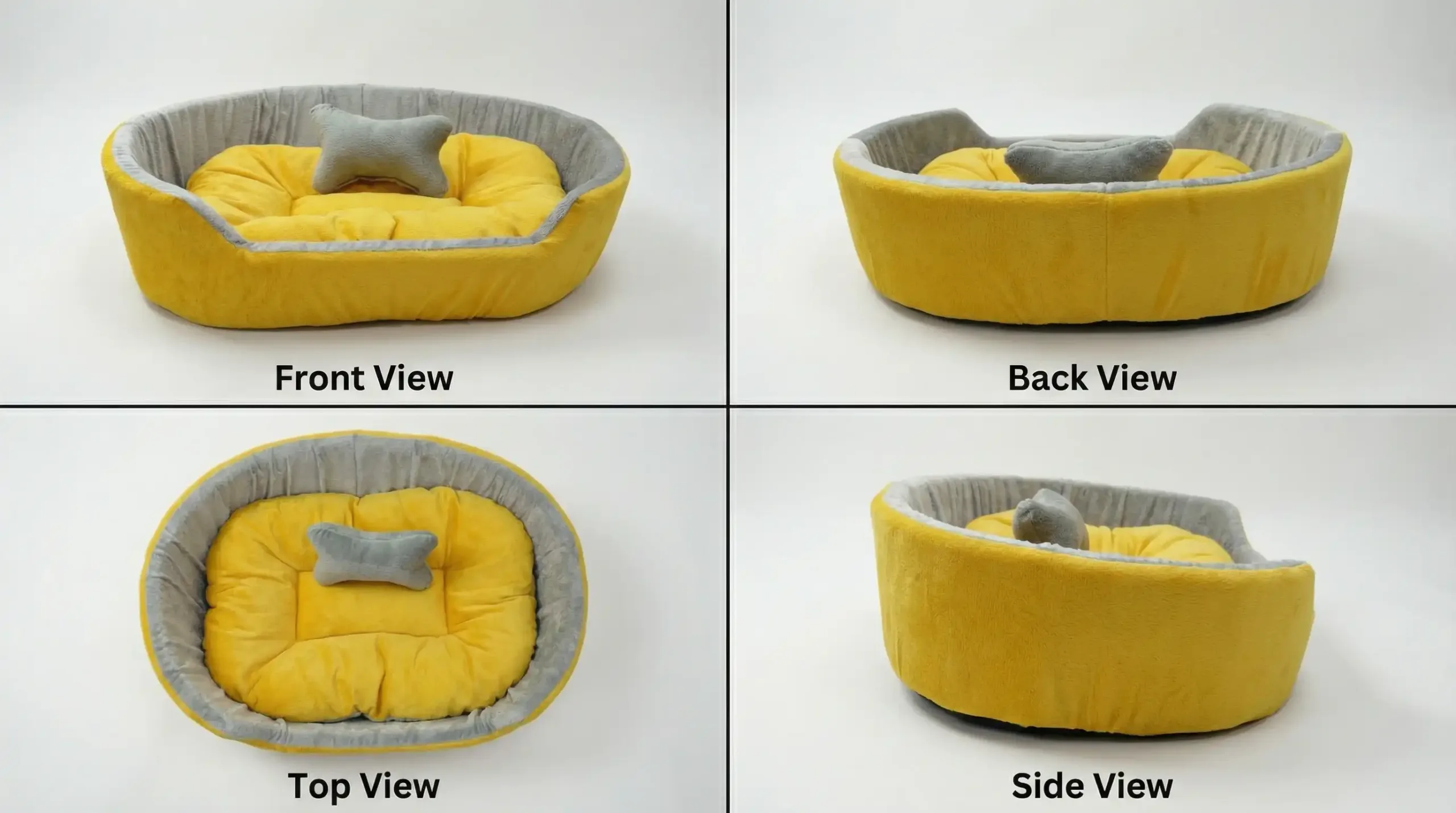 Yellow Gray Dog Bed With Pillow dog bed, premium dog bed, orthopedic dog bed, soft dog bed, pet bed for dogs, comfortable dog bed, washable dog bed, dog bed with cushion, premium orthopedic dog bed for large dogs, soft and comfortable dog bed with cushion, durable dog bed with PU foam support, luxury pet bed for small and medium dogs, breathable dog bed for summer and winter, stylish modern dog bed for home, lightweight dog bed easy to carry, dog bed with bone shape pillow, buy dog bed online India, best dog bed for home use, affordable premium dog bed, high quality pet bed India, dog bed under budget, cozy dog bed, luxury pet comfort bed, soft plush dog bed, designer dog bed, pet sleeping bed, dog sofa bed, dog lounger bed, pet sofa bed, round dog bed, donut dog bed, calming dog bed, anti anxiety dog bed, raised edge dog bed, bolster dog bed, dog bed with side support, dog bed with high walls, puppy bed, small dog bed, medium dog bed, large dog bed, extra large dog bed, indoor dog bed, home pet bed, dog sleeping cushion, thick padded dog bed, fluffy dog bed, soft foam dog bed, PU foam dog bed, fiber filled dog bed, eco friendly dog bed, skin friendly dog bed, hypoallergenic dog bed, non toxic pet bed, durable pet bedding, long lasting dog bed, tear resistant dog bed, chew resistant dog bed, easy to clean dog bed, machine washable pet bed, removable cover dog bed, portable dog bed, travel dog bed, foldable dog bed, lightweight pet bed, luxury dog sofa, premium pet mattress, designer pet furniture, modern pet bed, aesthetic dog bed, comfortable pet mattress, pet relaxation bed, cozy pet nest, warm dog bed for winter, cool breathable dog bed for summer, all season dog bed, anti slip base dog bed, waterproof dog bed, indoor luxury pet bed, dog bed for crate, dog bed for living room, pet accessories dog bed, best selling dog bed, trending pet products, affordable pet bedding India, online pet supplies India