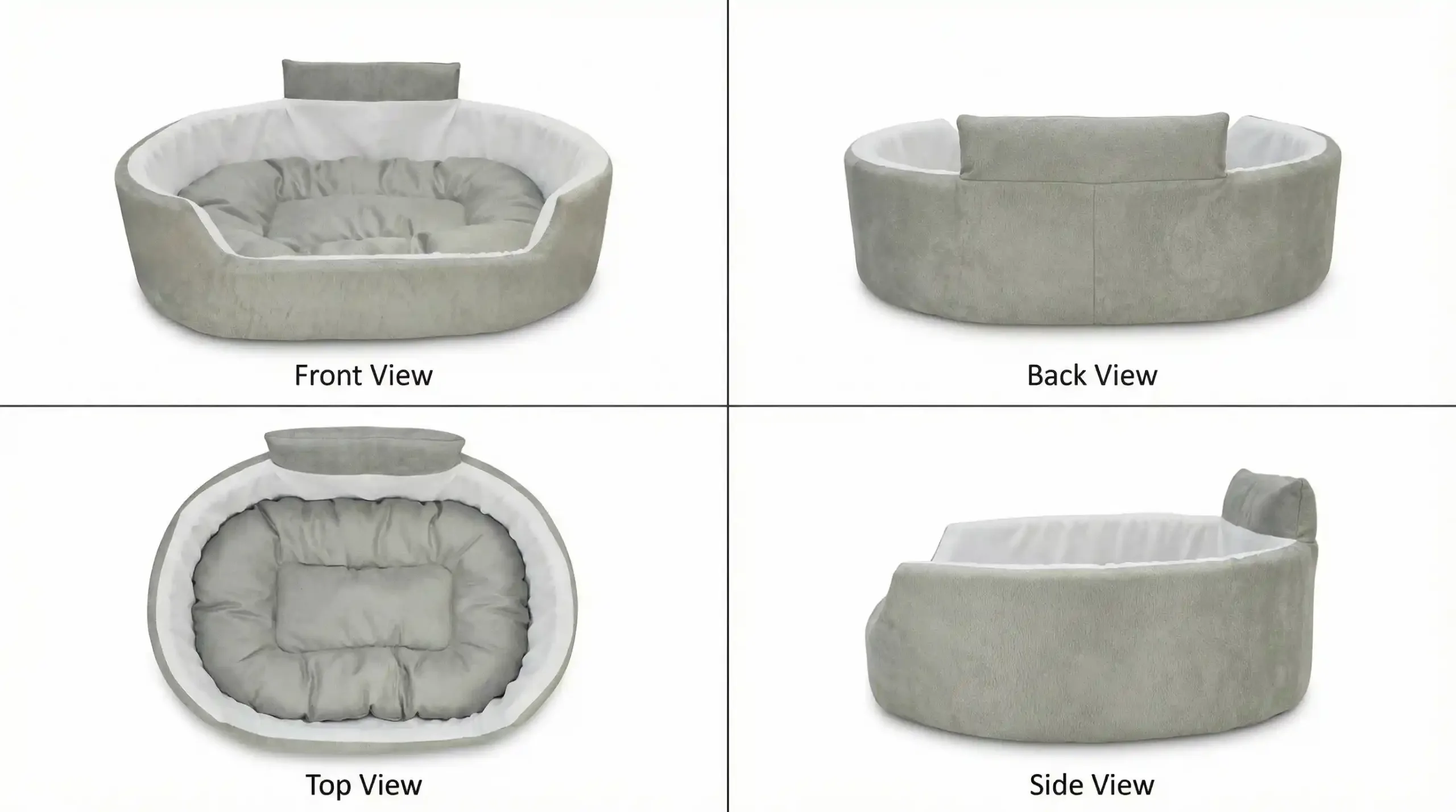 Gray White Dog Bed With Collar Bolster Orthopedic Dog Bed, dog bed, premium dog bed, orthopedic dog bed, soft dog bed, pet bed for dogs, comfortable dog bed, washable dog bed, dog bed with cushion, premium orthopedic dog bed for large dogs, soft and comfortable dog bed with cushion, durable dog bed with PU foam support, luxury pet bed for small and medium dogs, breathable dog bed for summer and winter, stylish modern dog bed for home, lightweight dog bed easy to carry, dog bed with bone shape pillow, buy dog bed online India, best dog bed for home use, affordable premium dog bed, high quality pet bed India, dog bed under budget, cozy dog bed, luxury pet comfort bed, soft plush dog bed, designer dog bed, pet sleeping bed, dog sofa bed, dog lounger bed, pet sofa bed, round dog bed, donut dog bed, calming dog bed, anti anxiety dog bed, raised edge dog bed, bolster dog bed, dog bed with side support, dog bed with high walls, puppy bed, small dog bed, medium dog bed, large dog bed, extra large dog bed, indoor dog bed, home pet bed, dog sleeping cushion, thick padded dog bed, fluffy dog bed, soft foam dog bed, PU foam dog bed, fiber filled dog bed, eco friendly dog bed, skin friendly dog bed, hypoallergenic dog bed, non toxic pet bed, durable pet bedding, long lasting dog bed, tear resistant dog bed, chew resistant dog bed, easy to clean dog bed, machine washable pet bed, removable cover dog bed, portable dog bed, travel dog bed, foldable dog bed, lightweight pet bed, luxury dog sofa, premium pet mattress, designer pet furniture, modern pet bed, aesthetic dog bed, comfortable pet mattress, pet relaxation bed, cozy pet nest, warm dog bed for winter, cool breathable dog bed for summer, all season dog bed, anti slip base dog bed, waterproof dog bed, indoor luxury pet bed, dog bed for crate, dog bed for living room, pet accessories dog bed, best selling dog bed, trending pet products, affordable pet bedding India, online pet supplies India