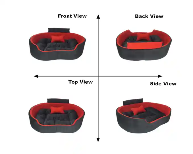 Black Red Dog Bed With Collar & Pillow Bolster Orthopedic Dog Bed, dog bed, premium dog bed, orthopedic dog bed, soft dog bed, pet bed for dogs, comfortable dog bed, washable dog bed, dog bed with cushion, premium orthopedic dog bed for large dogs, soft and comfortable dog bed with cushion, durable dog bed with PU foam support, luxury pet bed for small and medium dogs, breathable dog bed for summer and winter, stylish modern dog bed for home, lightweight dog bed easy to carry, dog bed with bone shape pillow, buy dog bed online India, best dog bed for home use, affordable premium dog bed, high quality pet bed India, dog bed under budget, cozy dog bed, luxury pet comfort bed, soft plush dog bed, designer dog bed, pet sleeping bed, dog sofa bed, dog lounger bed, pet sofa bed, round dog bed, donut dog bed, calming dog bed, anti anxiety dog bed, raised edge dog bed, bolster dog bed, dog bed with side support, dog bed with high walls, puppy bed, small dog bed, medium dog bed, large dog bed, extra large dog bed, indoor dog bed, home pet bed, dog sleeping cushion, thick padded dog bed, fluffy dog bed, soft foam dog bed, PU foam dog bed, fiber filled dog bed, eco friendly dog bed, skin friendly dog bed, hypoallergenic dog bed, non toxic pet bed, durable pet bedding, long lasting dog bed, tear resistant dog bed, chew resistant dog bed, easy to clean dog bed, machine washable pet bed, removable cover dog bed, portable dog bed, travel dog bed, foldable dog bed, lightweight pet bed, luxury dog sofa, premium pet mattress, designer pet furniture, modern pet bed, aesthetic dog bed, comfortable pet mattress, pet relaxation bed, cozy pet nest, warm dog bed for winter, cool breathable dog bed for summer, all season dog bed, anti slip base dog bed, waterproof dog bed, indoor luxury pet bed, dog bed for crate, dog bed for living room, pet accessories dog bed, best selling dog bed, trending pet products, affordable pet bedding India, online pet supplies India