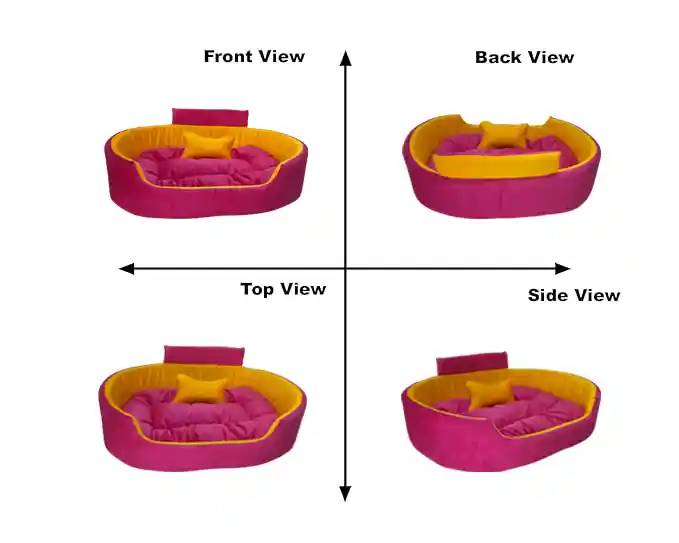 Pink Yellow Dog Bed With Collar & Pillow Bolster Orthopedic Dog Bed, dog bed, premium dog bed, orthopedic dog bed, soft dog bed, pet bed for dogs, comfortable dog bed, washable dog bed, dog bed with cushion, premium orthopedic dog bed for large dogs, soft and comfortable dog bed with cushion, durable dog bed with PU foam support, luxury pet bed for small and medium dogs, breathable dog bed for summer and winter, stylish modern dog bed for home, lightweight dog bed easy to carry, dog bed with bone shape pillow, buy dog bed online India, best dog bed for home use, affordable premium dog bed, high quality pet bed India, dog bed under budget, cozy dog bed, luxury pet comfort bed, soft plush dog bed, designer dog bed, pet sleeping bed, dog sofa bed, dog lounger bed, pet sofa bed, round dog bed, donut dog bed, calming dog bed, anti anxiety dog bed, raised edge dog bed, bolster dog bed, dog bed with side support, dog bed with high walls, puppy bed, small dog bed, medium dog bed, large dog bed, extra large dog bed, indoor dog bed, home pet bed, dog sleeping cushion, thick padded dog bed, fluffy dog bed, soft foam dog bed, PU foam dog bed, fiber filled dog bed, eco friendly dog bed, skin friendly dog bed, hypoallergenic dog bed, non toxic pet bed, durable pet bedding, long lasting dog bed, tear resistant dog bed, chew resistant dog bed, easy to clean dog bed, machine washable pet bed, removable cover dog bed, portable dog bed, travel dog bed, foldable dog bed, lightweight pet bed, luxury dog sofa, premium pet mattress, designer pet furniture, modern pet bed, aesthetic dog bed, comfortable pet mattress, pet relaxation bed, cozy pet nest, warm dog bed for winter, cool breathable dog bed for summer, all season dog bed, anti slip base dog bed, waterproof dog bed, indoor luxury pet bed, dog bed for crate, dog bed for living room, pet accessories dog bed, best selling dog bed, trending pet products, affordable pet bedding India, online pet supplies India