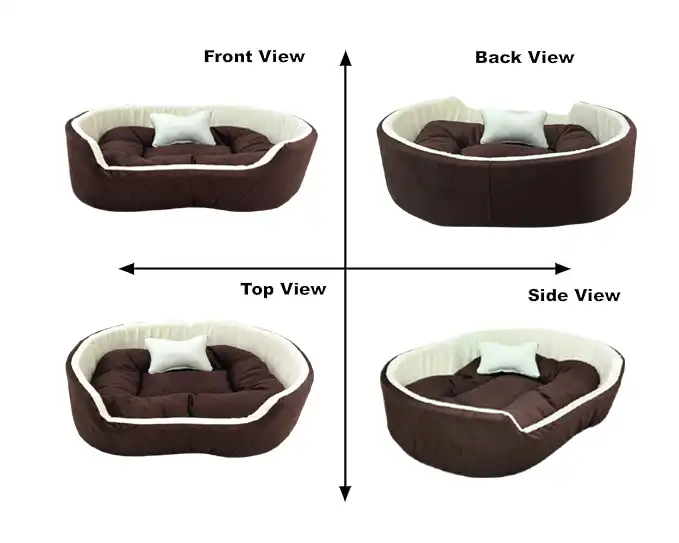 Brown White Dog Bed With Pillow dog bed, premium dog bed, orthopedic dog bed, soft dog bed, pet bed for dogs, comfortable dog bed, washable dog bed, dog bed with cushion, premium orthopedic dog bed for large dogs, soft and comfortable dog bed with cushion, durable dog bed with PU foam support, luxury pet bed for small and medium dogs, breathable dog bed for summer and winter, stylish modern dog bed for home, lightweight dog bed easy to carry, dog bed with bone shape pillow, buy dog bed online India, best dog bed for home use, affordable premium dog bed, high quality pet bed India, dog bed under budget, cozy dog bed, luxury pet comfort bed, soft plush dog bed, designer dog bed, pet sleeping bed, dog sofa bed, dog lounger bed, pet sofa bed, round dog bed, donut dog bed, calming dog bed, anti anxiety dog bed, raised edge dog bed, bolster dog bed, dog bed with side support, dog bed with high walls, puppy bed, small dog bed, medium dog bed, large dog bed, extra large dog bed, indoor dog bed, home pet bed, dog sleeping cushion, thick padded dog bed, fluffy dog bed, soft foam dog bed, PU foam dog bed, fiber filled dog bed, eco friendly dog bed, skin friendly dog bed, hypoallergenic dog bed, non toxic pet bed, durable pet bedding, long lasting dog bed, tear resistant dog bed, chew resistant dog bed, easy to clean dog bed, machine washable pet bed, removable cover dog bed, portable dog bed, travel dog bed, foldable dog bed, lightweight pet bed, luxury dog sofa, premium pet mattress, designer pet furniture, modern pet bed, aesthetic dog bed, comfortable pet mattress, pet relaxation bed, cozy pet nest, warm dog bed for winter, cool breathable dog bed for summer, all season dog bed, anti slip base dog bed, waterproof dog bed, indoor luxury pet bed, dog bed for crate, dog bed for living room, pet accessories dog bed, best selling dog bed, trending pet products, affordable pet bedding India, online pet supplies India