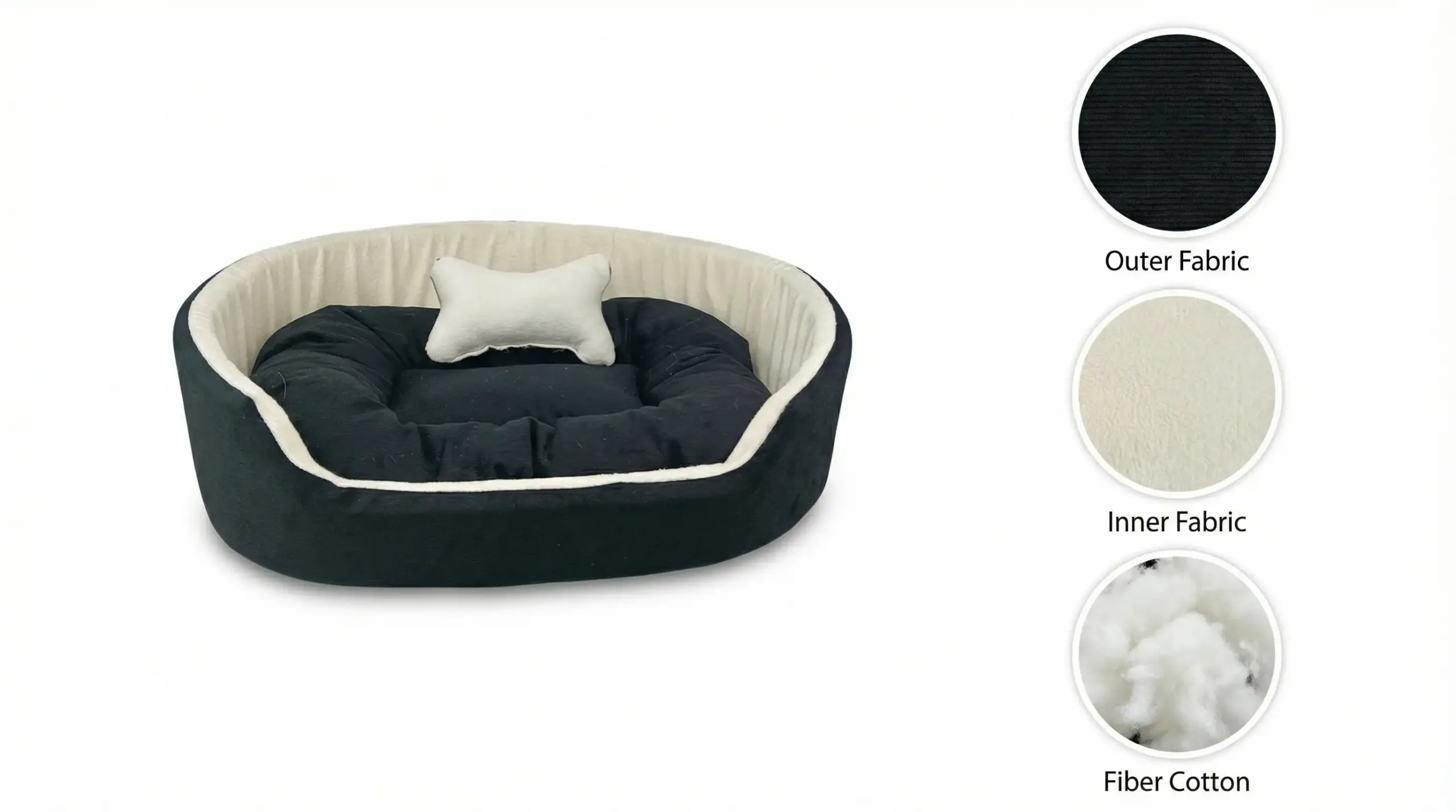Black White Dog Bed With Pillow dog bed, premium dog bed, orthopedic dog bed, soft dog bed, pet bed for dogs, comfortable dog bed, washable dog bed, dog bed with cushion, premium orthopedic dog bed for large dogs, soft and comfortable dog bed with cushion, durable dog bed with PU foam support, luxury pet bed for small and medium dogs, breathable dog bed for summer and winter, stylish modern dog bed for home, lightweight dog bed easy to carry, dog bed with bone shape pillow, buy dog bed online India, best dog bed for home use, affordable premium dog bed, high quality pet bed India, dog bed under budget, cozy dog bed, luxury pet comfort bed, soft plush dog bed, designer dog bed, pet sleeping bed, dog sofa bed, dog lounger bed, pet sofa bed, round dog bed, donut dog bed, calming dog bed, anti anxiety dog bed, raised edge dog bed, bolster dog bed, dog bed with side support, dog bed with high walls, puppy bed, small dog bed, medium dog bed, large dog bed, extra large dog bed, indoor dog bed, home pet bed, dog sleeping cushion, thick padded dog bed, fluffy dog bed, soft foam dog bed, PU foam dog bed, fiber filled dog bed, eco friendly dog bed, skin friendly dog bed, hypoallergenic dog bed, non toxic pet bed, durable pet bedding, long lasting dog bed, tear resistant dog bed, chew resistant dog bed, easy to clean dog bed, machine washable pet bed, removable cover dog bed, portable dog bed, travel dog bed, foldable dog bed, lightweight pet bed, luxury dog sofa, premium pet mattress, designer pet furniture, modern pet bed, aesthetic dog bed, comfortable pet mattress, pet relaxation bed, cozy pet nest, warm dog bed for winter, cool breathable dog bed for summer, all season dog bed, anti slip base dog bed, waterproof dog bed, indoor luxury pet bed, dog bed for crate, dog bed for living room, pet accessories dog bed, best selling dog bed, trending pet products, affordable pet bedding India, online pet supplies India