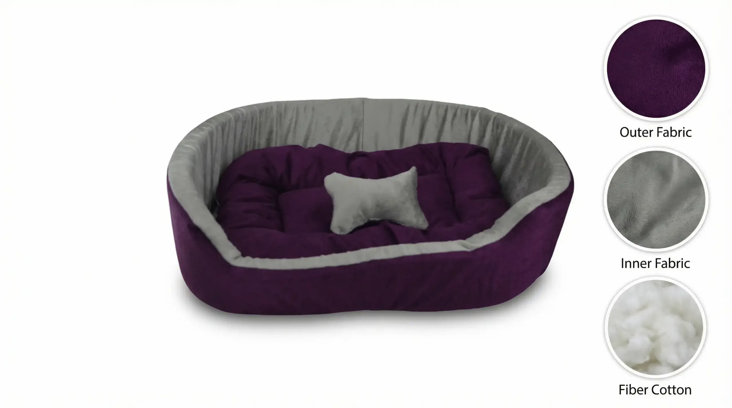 Purple Gray Dog Bed With Pillow dog bed, premium dog bed, orthopedic dog bed, soft dog bed, pet bed for dogs, comfortable dog bed, washable dog bed, dog bed with cushion, premium orthopedic dog bed for large dogs, soft and comfortable dog bed with cushion, durable dog bed with PU foam support, luxury pet bed for small and medium dogs, breathable dog bed for summer and winter, stylish modern dog bed for home, lightweight dog bed easy to carry, dog bed with bone shape pillow, buy dog bed online India, best dog bed for home use, affordable premium dog bed, high quality pet bed India, dog bed under budget, cozy dog bed, luxury pet comfort bed, soft plush dog bed, designer dog bed, pet sleeping bed, dog sofa bed, dog lounger bed, pet sofa bed, round dog bed, donut dog bed, calming dog bed, anti anxiety dog bed, raised edge dog bed, bolster dog bed, dog bed with side support, dog bed with high walls, puppy bed, small dog bed, medium dog bed, large dog bed, extra large dog bed, indoor dog bed, home pet bed, dog sleeping cushion, thick padded dog bed, fluffy dog bed, soft foam dog bed, PU foam dog bed, fiber filled dog bed, eco friendly dog bed, skin friendly dog bed, hypoallergenic dog bed, non toxic pet bed, durable pet bedding, long lasting dog bed, tear resistant dog bed, chew resistant dog bed, easy to clean dog bed, machine washable pet bed, removable cover dog bed, portable dog bed, travel dog bed, foldable dog bed, lightweight pet bed, luxury dog sofa, premium pet mattress, designer pet furniture, modern pet bed, aesthetic dog bed, comfortable pet mattress, pet relaxation bed, cozy pet nest, warm dog bed for winter, cool breathable dog bed for summer, all season dog bed, anti slip base dog bed, waterproof dog bed, indoor luxury pet bed, dog bed for crate, dog bed for living room, pet accessories dog bed, best selling dog bed, trending pet products, affordable pet bedding India, online pet supplies India