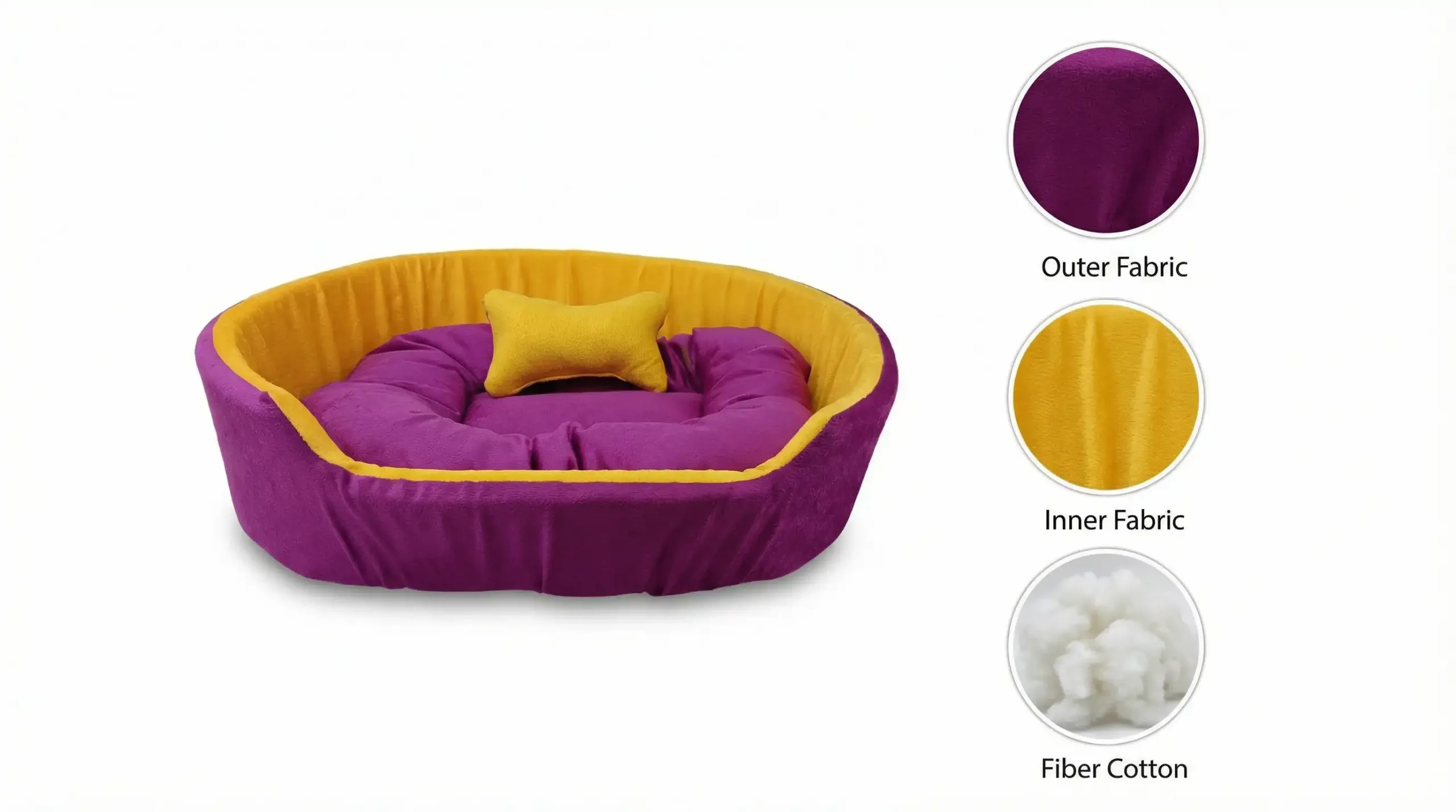 Purple Yellow Dog Bed With Pillow dog bed, premium dog bed, orthopedic dog bed, soft dog bed, pet bed for dogs, comfortable dog bed, washable dog bed, dog bed with cushion, premium orthopedic dog bed for large dogs, soft and comfortable dog bed with cushion, durable dog bed with PU foam support, luxury pet bed for small and medium dogs, breathable dog bed for summer and winter, stylish modern dog bed for home, lightweight dog bed easy to carry, dog bed with bone shape pillow, buy dog bed online India, best dog bed for home use, affordable premium dog bed, high quality pet bed India, dog bed under budget, cozy dog bed, luxury pet comfort bed, soft plush dog bed, designer dog bed, pet sleeping bed, dog sofa bed, dog lounger bed, pet sofa bed, round dog bed, donut dog bed, calming dog bed, anti anxiety dog bed, raised edge dog bed, bolster dog bed, dog bed with side support, dog bed with high walls, puppy bed, small dog bed, medium dog bed, large dog bed, extra large dog bed, indoor dog bed, home pet bed, dog sleeping cushion, thick padded dog bed, fluffy dog bed, soft foam dog bed, PU foam dog bed, fiber filled dog bed, eco friendly dog bed, skin friendly dog bed, hypoallergenic dog bed, non toxic pet bed, durable pet bedding, long lasting dog bed, tear resistant dog bed, chew resistant dog bed, easy to clean dog bed, machine washable pet bed, removable cover dog bed, portable dog bed, travel dog bed, foldable dog bed, lightweight pet bed, luxury dog sofa, premium pet mattress, designer pet furniture, modern pet bed, aesthetic dog bed, comfortable pet mattress, pet relaxation bed, cozy pet nest, warm dog bed for winter, cool breathable dog bed for summer, all season dog bed, anti slip base dog bed, waterproof dog bed, indoor luxury pet bed, dog bed for crate, dog bed for living room, pet accessories dog bed, best selling dog bed, trending pet products, affordable pet bedding India, online pet supplies India
