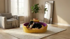 Bolster Orthopedic Dog Bed, dog bed, premium dog bed, orthopedic dog bed, soft dog bed, pet bed for dogs, comfortable dog bed, washable dog bed, dog bed with cushion, premium orthopedic dog bed for large dogs, soft and comfortable dog bed with cushion, durable dog bed with PU foam support, luxury pet bed for small and medium dogs, breathable dog bed for summer and winter, stylish modern dog bed for home, lightweight dog bed easy to carry, dog bed with bone shape pillow, buy dog bed online India, best dog bed for home use, affordable premium dog bed, high quality pet bed India, dog bed under budget, cozy dog bed, luxury pet comfort bed, soft plush dog bed, designer dog bed, pet sleeping bed, dog sofa bed, dog lounger bed, pet sofa bed, round dog bed, donut dog bed, calming dog bed, anti anxiety dog bed, raised edge dog bed, bolster dog bed, dog bed with side support, dog bed with high walls, puppy bed, small dog bed, medium dog bed, large dog bed, extra large dog bed, indoor dog bed, home pet bed, dog sleeping cushion, thick padded dog bed, fluffy dog bed, soft foam dog bed, PU foam dog bed, fiber filled dog bed, eco friendly dog bed, skin friendly dog bed, hypoallergenic dog bed, non toxic pet bed, durable pet bedding, long lasting dog bed, tear resistant dog bed, chew resistant dog bed, easy to clean dog bed, machine washable pet bed, removable cover dog bed, portable dog bed, travel dog bed, foldable dog bed, lightweight pet bed, luxury dog sofa, premium pet mattress, designer pet furniture, modern pet bed, aesthetic dog bed, comfortable pet mattress, pet relaxation bed, cozy pet nest, warm dog bed for winter, cool breathable dog bed for summer, all season dog bed, anti slip base dog bed, waterproof dog bed, indoor luxury pet bed, dog bed for crate, dog bed for living room, pet accessories dog bed, best selling dog bed, trending pet products, affordable pet bedding India, online pet supplies India