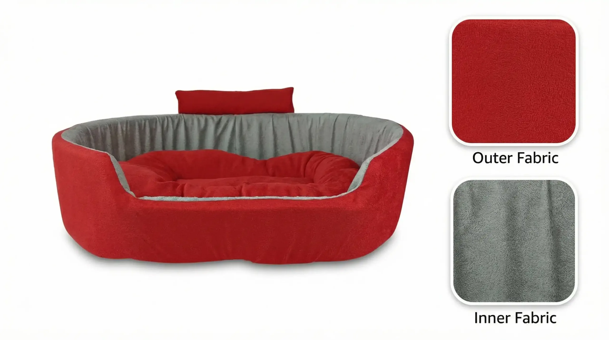 Red Gray Dog Bed With Collar dog bed, premium dog bed, orthopedic dog bed, soft dog bed, pet bed for dogs, comfortable dog bed, washable dog bed, dog bed with cushion, premium orthopedic dog bed for large dogs, soft and comfortable dog bed with cushion, durable dog bed with PU foam support, luxury pet bed for small and medium dogs, breathable dog bed for summer and winter, stylish modern dog bed for home, lightweight dog bed easy to carry, dog bed with bone shape pillow, buy dog bed online India, best dog bed for home use, affordable premium dog bed, high quality pet bed India, dog bed under budget, cozy dog bed, luxury pet comfort bed, soft plush dog bed, designer dog bed, pet sleeping bed, dog sofa bed, dog lounger bed, pet sofa bed, round dog bed, donut dog bed, calming dog bed, anti anxiety dog bed, raised edge dog bed, bolster dog bed, dog bed with side support, dog bed with high walls, puppy bed, small dog bed, medium dog bed, large dog bed, extra large dog bed, indoor dog bed, home pet bed, dog sleeping cushion, thick padded dog bed, fluffy dog bed, soft foam dog bed, PU foam dog bed, fiber filled dog bed, eco friendly dog bed, skin friendly dog bed, hypoallergenic dog bed, non toxic pet bed, durable pet bedding, long lasting dog bed, tear resistant dog bed, chew resistant dog bed, easy to clean dog bed, machine washable pet bed, removable cover dog bed, portable dog bed, travel dog bed, foldable dog bed, lightweight pet bed, luxury dog sofa, premium pet mattress, designer pet furniture, modern pet bed, aesthetic dog bed, comfortable pet mattress, pet relaxation bed, cozy pet nest, warm dog bed for winter, cool breathable dog bed for summer, all season dog bed, anti slip base dog bed, waterproof dog bed, indoor luxury pet bed, dog bed for crate, dog bed for living room, pet accessories dog bed, best selling dog bed, trending pet products, affordable pet bedding India, online pet supplies India