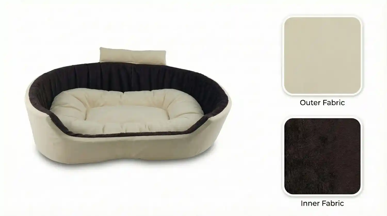 Cream Brown Dog Bed With Collar Bolster Orthopedic Dog Bed, dog bed, premium dog bed, orthopedic dog bed, soft dog bed, pet bed for dogs, comfortable dog bed, washable dog bed, dog bed with cushion, premium orthopedic dog bed for large dogs, soft and comfortable dog bed with cushion, durable dog bed with PU foam support, luxury pet bed for small and medium dogs, breathable dog bed for summer and winter, stylish modern dog bed for home, lightweight dog bed easy to carry, dog bed with bone shape pillow, buy dog bed online India, best dog bed for home use, affordable premium dog bed, high quality pet bed India, dog bed under budget, cozy dog bed, luxury pet comfort bed, soft plush dog bed, designer dog bed, pet sleeping bed, dog sofa bed, dog lounger bed, pet sofa bed, round dog bed, donut dog bed, calming dog bed, anti anxiety dog bed, raised edge dog bed, bolster dog bed, dog bed with side support, dog bed with high walls, puppy bed, small dog bed, medium dog bed, large dog bed, extra large dog bed, indoor dog bed, home pet bed, dog sleeping cushion, thick padded dog bed, fluffy dog bed, soft foam dog bed, PU foam dog bed, fiber filled dog bed, eco friendly dog bed, skin friendly dog bed, hypoallergenic dog bed, non toxic pet bed, durable pet bedding, long lasting dog bed, tear resistant dog bed, chew resistant dog bed, easy to clean dog bed, machine washable pet bed, removable cover dog bed, portable dog bed, travel dog bed, foldable dog bed, lightweight pet bed, luxury dog sofa, premium pet mattress, designer pet furniture, modern pet bed, aesthetic dog bed, comfortable pet mattress, pet relaxation bed, cozy pet nest, warm dog bed for winter, cool breathable dog bed for summer, all season dog bed, anti slip base dog bed, waterproof dog bed, indoor luxury pet bed, dog bed for crate, dog bed for living room, pet accessories dog bed, best selling dog bed, trending pet products, affordable pet bedding India, online pet supplies India