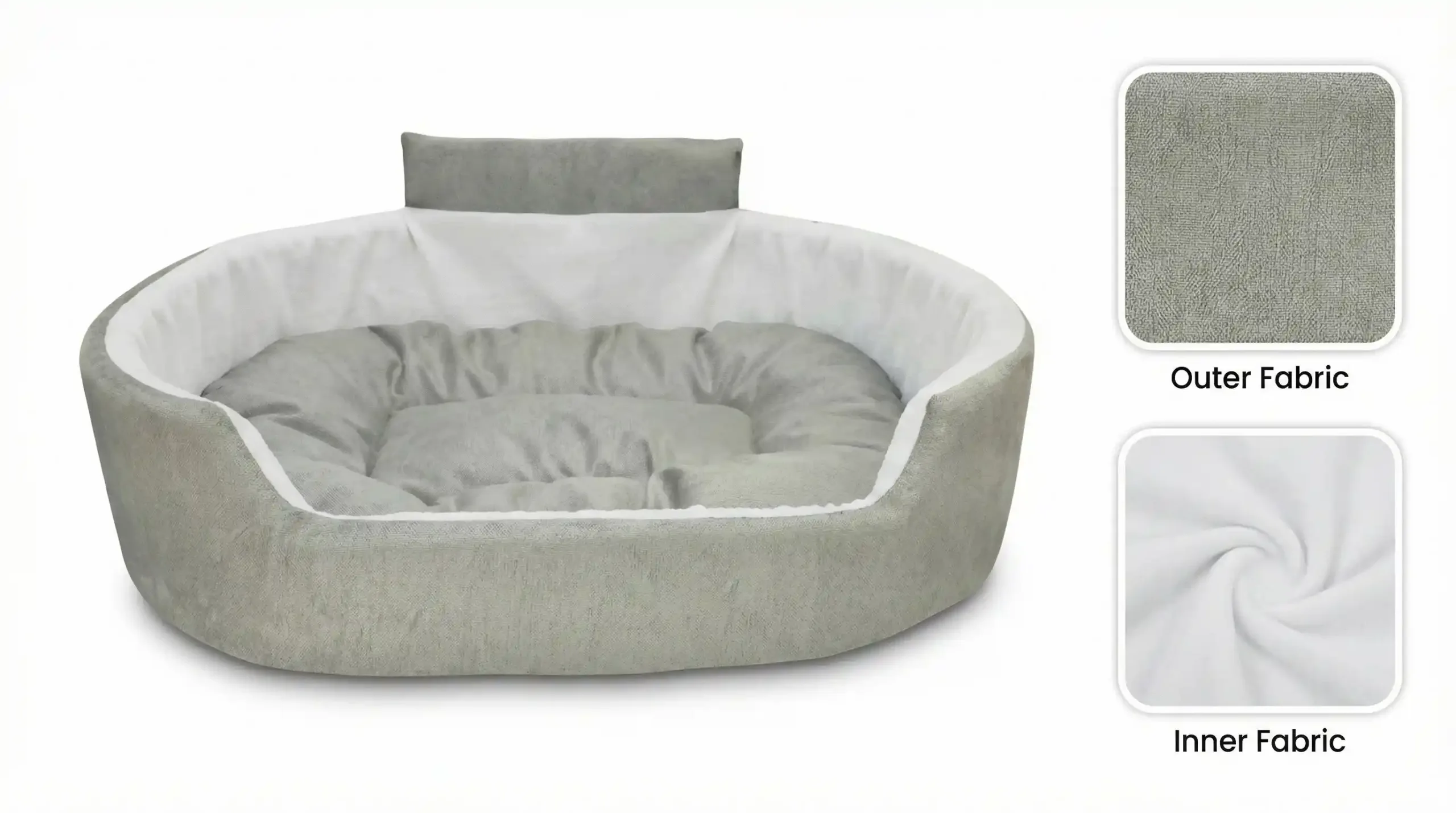 Gray White Dog Bed With Collar Bolster Orthopedic Dog Bed, dog bed, premium dog bed, orthopedic dog bed, soft dog bed, pet bed for dogs, comfortable dog bed, washable dog bed, dog bed with cushion, premium orthopedic dog bed for large dogs, soft and comfortable dog bed with cushion, durable dog bed with PU foam support, luxury pet bed for small and medium dogs, breathable dog bed for summer and winter, stylish modern dog bed for home, lightweight dog bed easy to carry, dog bed with bone shape pillow, buy dog bed online India, best dog bed for home use, affordable premium dog bed, high quality pet bed India, dog bed under budget, cozy dog bed, luxury pet comfort bed, soft plush dog bed, designer dog bed, pet sleeping bed, dog sofa bed, dog lounger bed, pet sofa bed, round dog bed, donut dog bed, calming dog bed, anti anxiety dog bed, raised edge dog bed, bolster dog bed, dog bed with side support, dog bed with high walls, puppy bed, small dog bed, medium dog bed, large dog bed, extra large dog bed, indoor dog bed, home pet bed, dog sleeping cushion, thick padded dog bed, fluffy dog bed, soft foam dog bed, PU foam dog bed, fiber filled dog bed, eco friendly dog bed, skin friendly dog bed, hypoallergenic dog bed, non toxic pet bed, durable pet bedding, long lasting dog bed, tear resistant dog bed, chew resistant dog bed, easy to clean dog bed, machine washable pet bed, removable cover dog bed, portable dog bed, travel dog bed, foldable dog bed, lightweight pet bed, luxury dog sofa, premium pet mattress, designer pet furniture, modern pet bed, aesthetic dog bed, comfortable pet mattress, pet relaxation bed, cozy pet nest, warm dog bed for winter, cool breathable dog bed for summer, all season dog bed, anti slip base dog bed, waterproof dog bed, indoor luxury pet bed, dog bed for crate, dog bed for living room, pet accessories dog bed, best selling dog bed, trending pet products, affordable pet bedding India, online pet supplies India