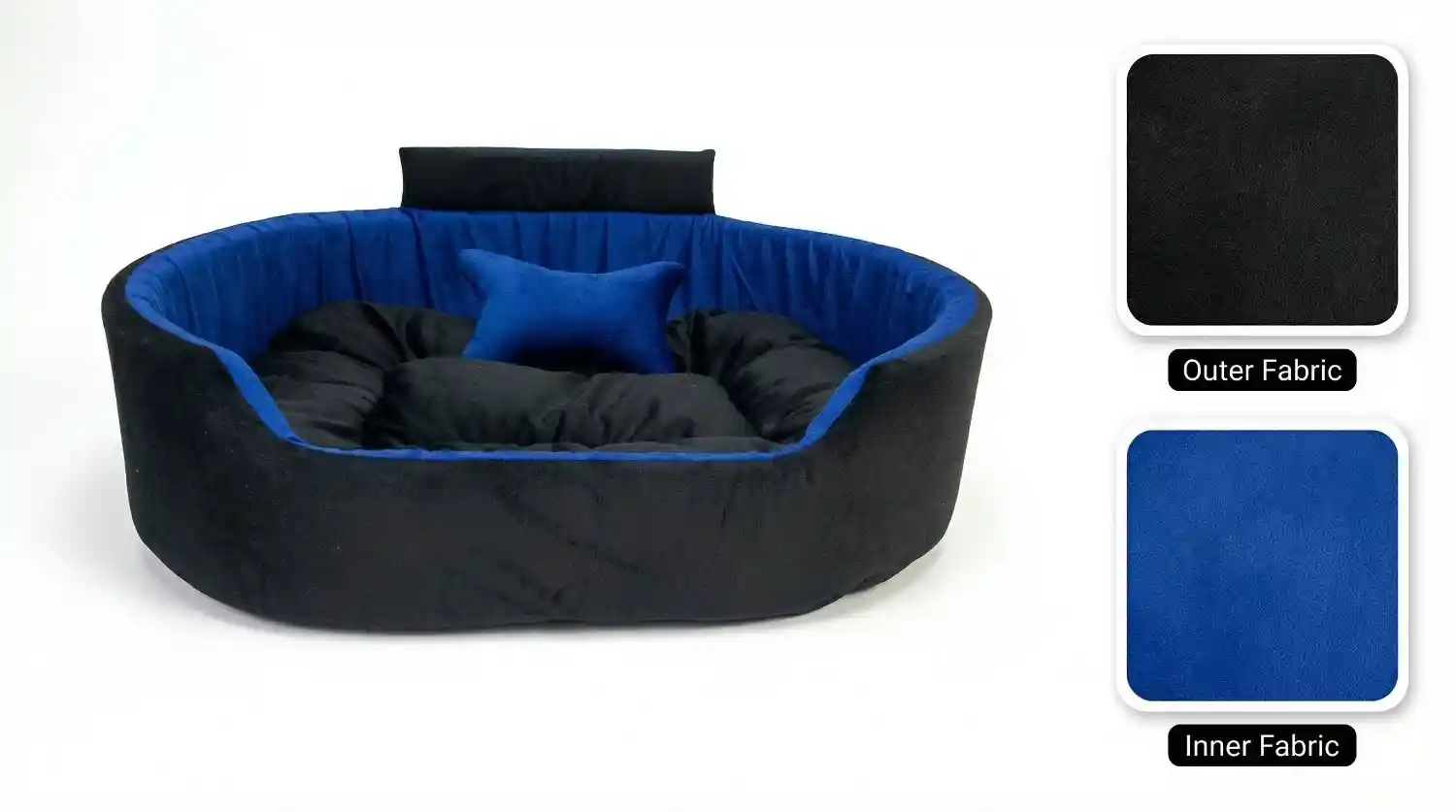 Black Blue Dog Bed With Collar & Pillow Bolster Orthopedic Dog Bed, dog bed, premium dog bed, orthopedic dog bed, soft dog bed, pet bed for dogs, comfortable dog bed, washable dog bed, dog bed with cushion, premium orthopedic dog bed for large dogs, soft and comfortable dog bed with cushion, durable dog bed with PU foam support, luxury pet bed for small and medium dogs, breathable dog bed for summer and winter, stylish modern dog bed for home, lightweight dog bed easy to carry, dog bed with bone shape pillow, buy dog bed online India, best dog bed for home use, affordable premium dog bed, high quality pet bed India, dog bed under budget, cozy dog bed, luxury pet comfort bed, soft plush dog bed, designer dog bed, pet sleeping bed, dog sofa bed, dog lounger bed, pet sofa bed, round dog bed, donut dog bed, calming dog bed, anti anxiety dog bed, raised edge dog bed, bolster dog bed, dog bed with side support, dog bed with high walls, puppy bed, small dog bed, medium dog bed, large dog bed, extra large dog bed, indoor dog bed, home pet bed, dog sleeping cushion, thick padded dog bed, fluffy dog bed, soft foam dog bed, PU foam dog bed, fiber filled dog bed, eco friendly dog bed, skin friendly dog bed, hypoallergenic dog bed, non toxic pet bed, durable pet bedding, long lasting dog bed, tear resistant dog bed, chew resistant dog bed, easy to clean dog bed, machine washable pet bed, removable cover dog bed, portable dog bed, travel dog bed, foldable dog bed, lightweight pet bed, luxury dog sofa, premium pet mattress, designer pet furniture, modern pet bed, aesthetic dog bed, comfortable pet mattress, pet relaxation bed, cozy pet nest, warm dog bed for winter, cool breathable dog bed for summer, all season dog bed, anti slip base dog bed, waterproof dog bed, indoor luxury pet bed, dog bed for crate, dog bed for living room, pet accessories dog bed, best selling dog bed, trending pet products, affordable pet bedding India, online pet supplies India