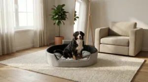 Bolster Orthopedic Dog Bed, dog bed, premium dog bed, orthopedic dog bed, soft dog bed, pet bed for dogs, comfortable dog bed, washable dog bed, dog bed with cushion, premium orthopedic dog bed for large dogs, soft and comfortable dog bed with cushion, durable dog bed with PU foam support, luxury pet bed for small and medium dogs, breathable dog bed for summer and winter, stylish modern dog bed for home, lightweight dog bed easy to carry, dog bed with bone shape pillow, buy dog bed online India, best dog bed for home use, affordable premium dog bed, high quality pet bed India, dog bed under budget, cozy dog bed, luxury pet comfort bed, soft plush dog bed, designer dog bed, pet sleeping bed, dog sofa bed, dog lounger bed, pet sofa bed, round dog bed, donut dog bed, calming dog bed, anti anxiety dog bed, raised edge dog bed, bolster dog bed, dog bed with side support, dog bed with high walls, puppy bed, small dog bed, medium dog bed, large dog bed, extra large dog bed, indoor dog bed, home pet bed, dog sleeping cushion, thick padded dog bed, fluffy dog bed, soft foam dog bed, PU foam dog bed, fiber filled dog bed, eco friendly dog bed, skin friendly dog bed, hypoallergenic dog bed, non toxic pet bed, durable pet bedding, long lasting dog bed, tear resistant dog bed, chew resistant dog bed, easy to clean dog bed, machine washable pet bed, removable cover dog bed, portable dog bed, travel dog bed, foldable dog bed, lightweight pet bed, luxury dog sofa, premium pet mattress, designer pet furniture, modern pet bed, aesthetic dog bed, comfortable pet mattress, pet relaxation bed, cozy pet nest, warm dog bed for winter, cool breathable dog bed for summer, all season dog bed, anti slip base dog bed, waterproof dog bed, indoor luxury pet bed, dog bed for crate, dog bed for living room, pet accessories dog bed, best selling dog bed, trending pet products, affordable pet bedding India, online pet supplies India