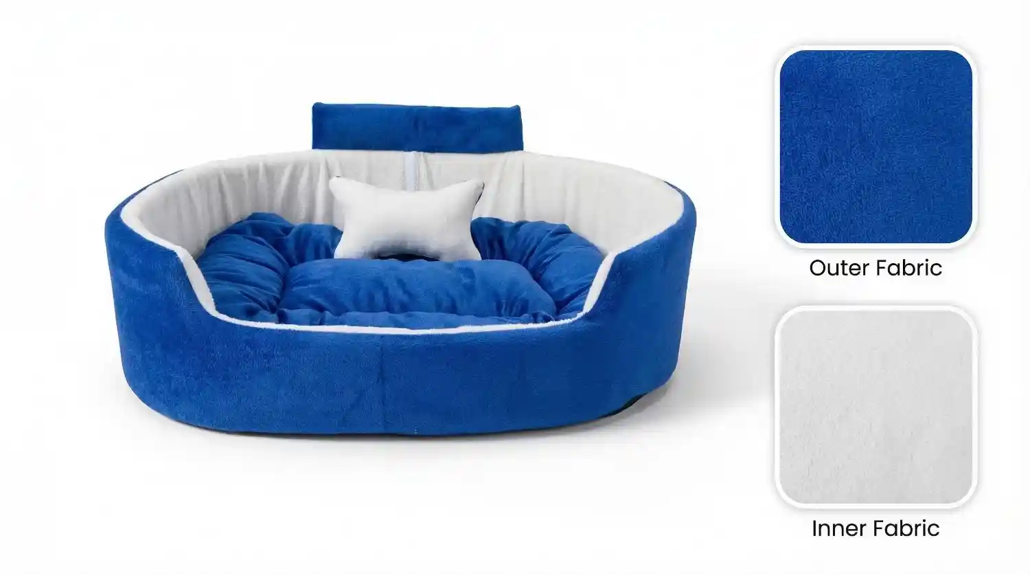 Blue White Dog Bed With Collar & Pillow Bolster Orthopedic Dog Bed, dog bed, premium dog bed, orthopedic dog bed, soft dog bed, pet bed for dogs, comfortable dog bed, washable dog bed, dog bed with cushion, premium orthopedic dog bed for large dogs, soft and comfortable dog bed with cushion, durable dog bed with PU foam support, luxury pet bed for small and medium dogs, breathable dog bed for summer and winter, stylish modern dog bed for home, lightweight dog bed easy to carry, dog bed with bone shape pillow, buy dog bed online India, best dog bed for home use, affordable premium dog bed, high quality pet bed India, dog bed under budget, cozy dog bed, luxury pet comfort bed, soft plush dog bed, designer dog bed, pet sleeping bed, dog sofa bed, dog lounger bed, pet sofa bed, round dog bed, donut dog bed, calming dog bed, anti anxiety dog bed, raised edge dog bed, bolster dog bed, dog bed with side support, dog bed with high walls, puppy bed, small dog bed, medium dog bed, large dog bed, extra large dog bed, indoor dog bed, home pet bed, dog sleeping cushion, thick padded dog bed, fluffy dog bed, soft foam dog bed, PU foam dog bed, fiber filled dog bed, eco friendly dog bed, skin friendly dog bed, hypoallergenic dog bed, non toxic pet bed, durable pet bedding, long lasting dog bed, tear resistant dog bed, chew resistant dog bed, easy to clean dog bed, machine washable pet bed, removable cover dog bed, portable dog bed, travel dog bed, foldable dog bed, lightweight pet bed, luxury dog sofa, premium pet mattress, designer pet furniture, modern pet bed, aesthetic dog bed, comfortable pet mattress, pet relaxation bed, cozy pet nest, warm dog bed for winter, cool breathable dog bed for summer, all season dog bed, anti slip base dog bed, waterproof dog bed, indoor luxury pet bed, dog bed for crate, dog bed for living room, pet accessories dog bed, best selling dog bed, trending pet products, affordable pet bedding India, online pet supplies India